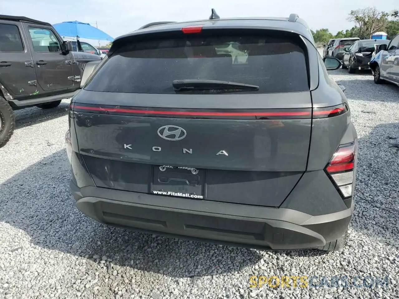 6 Photograph of a damaged car KM8HB3AB1RU040488 HYUNDAI KONA 2024