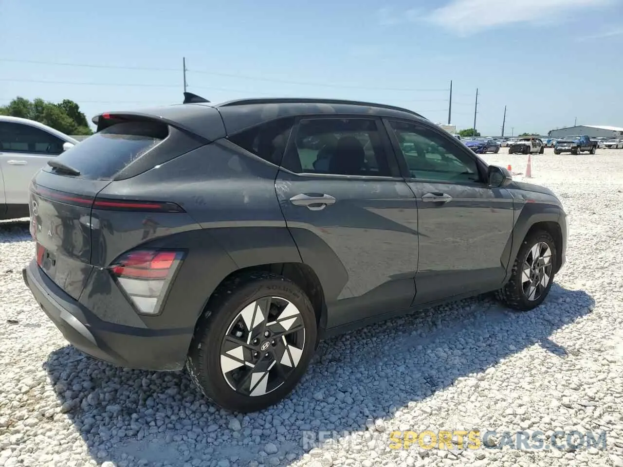 3 Photograph of a damaged car KM8HB3AB1RU071837 HYUNDAI KONA 2024