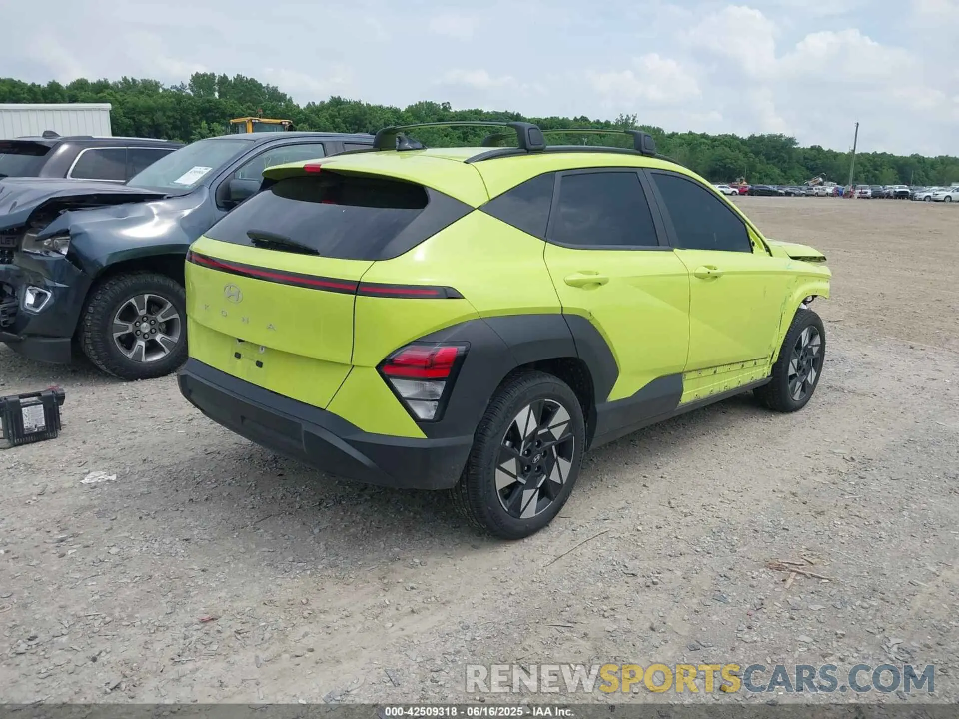 4 Фотография поврежденного автомобиля KM8HB3AB2RU073435 HYUNDAI KONA 2024