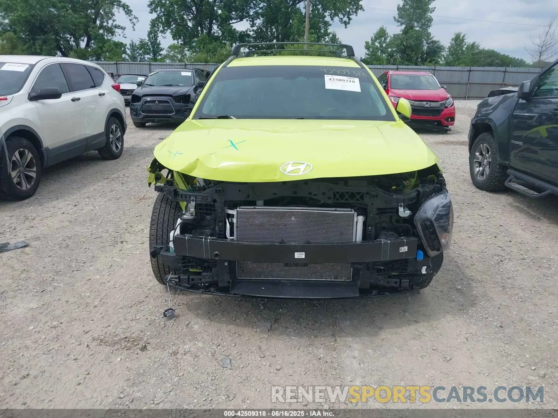 6 Фотография поврежденного автомобиля KM8HB3AB2RU073435 HYUNDAI KONA 2024