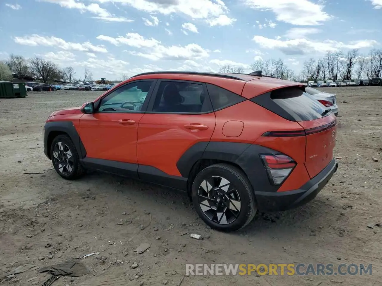 2 Photograph of a damaged car KM8HB3AB2RU086086 HYUNDAI KONA 2024