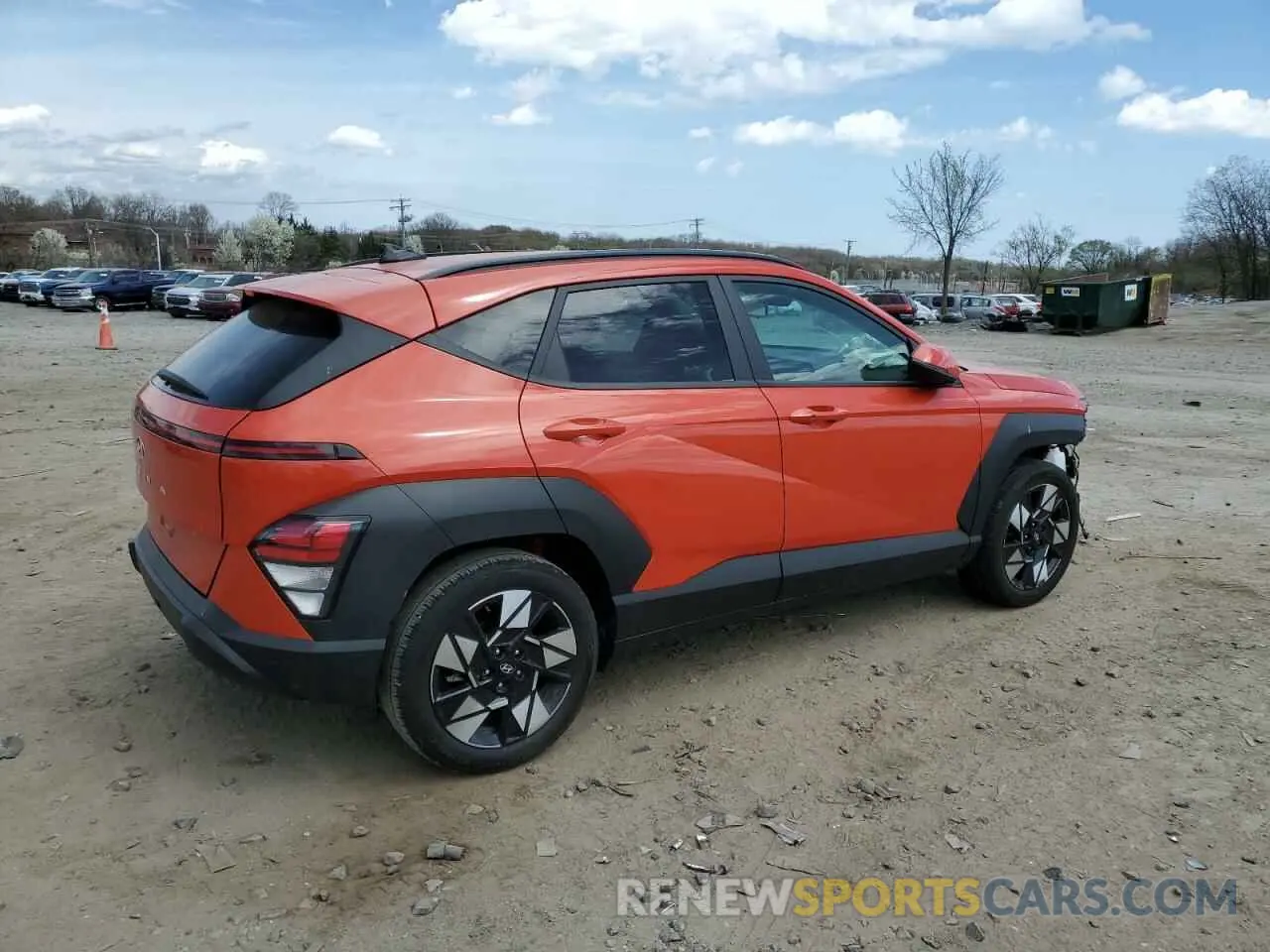 3 Photograph of a damaged car KM8HB3AB2RU086086 HYUNDAI KONA 2024