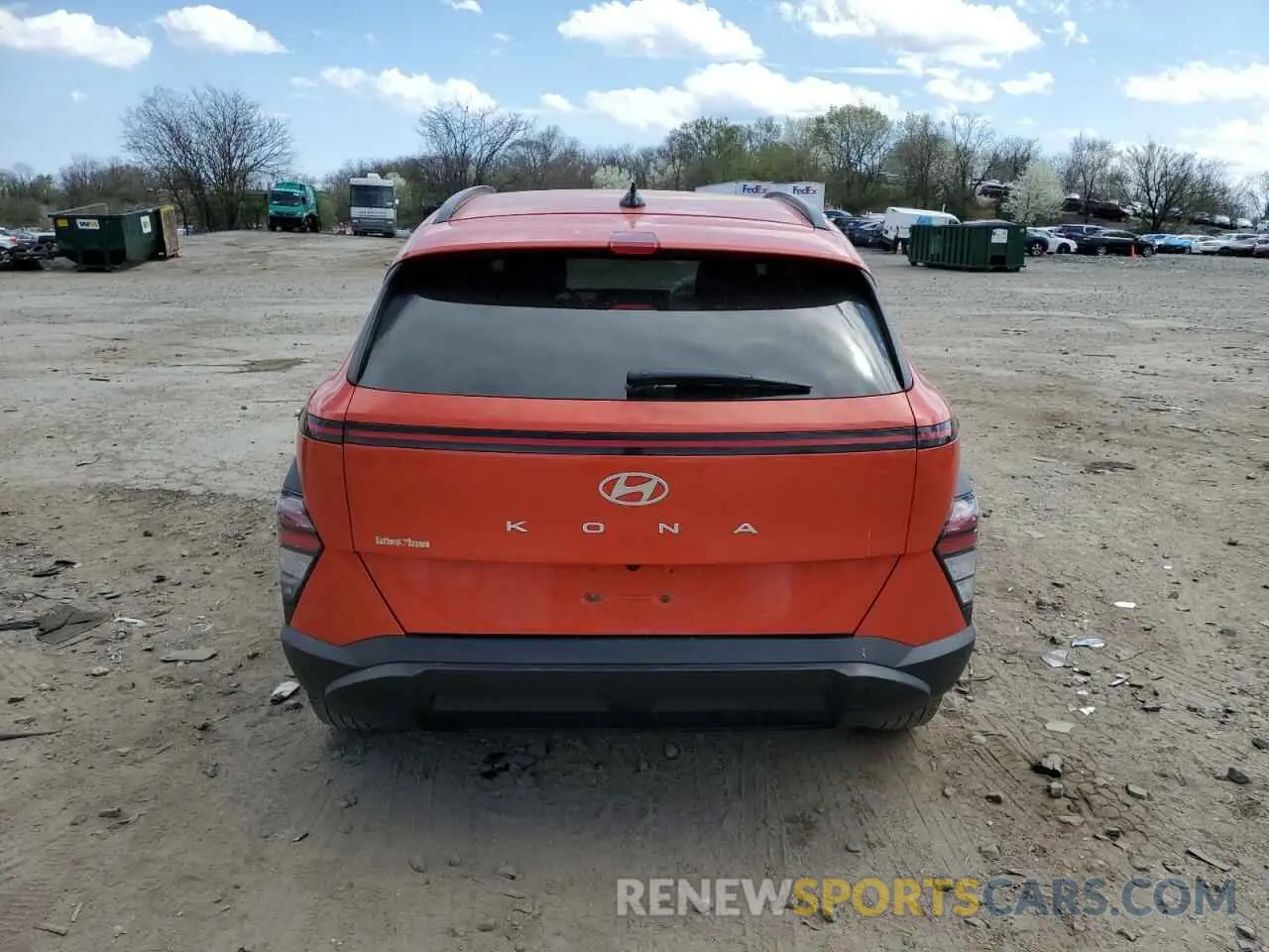 6 Photograph of a damaged car KM8HB3AB2RU086086 HYUNDAI KONA 2024