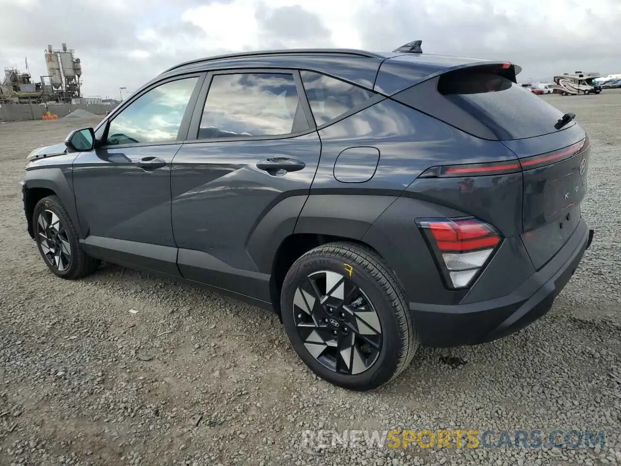 2 Photograph of a damaged car KM8HB3AB2RU095418 HYUNDAI KONA 2024