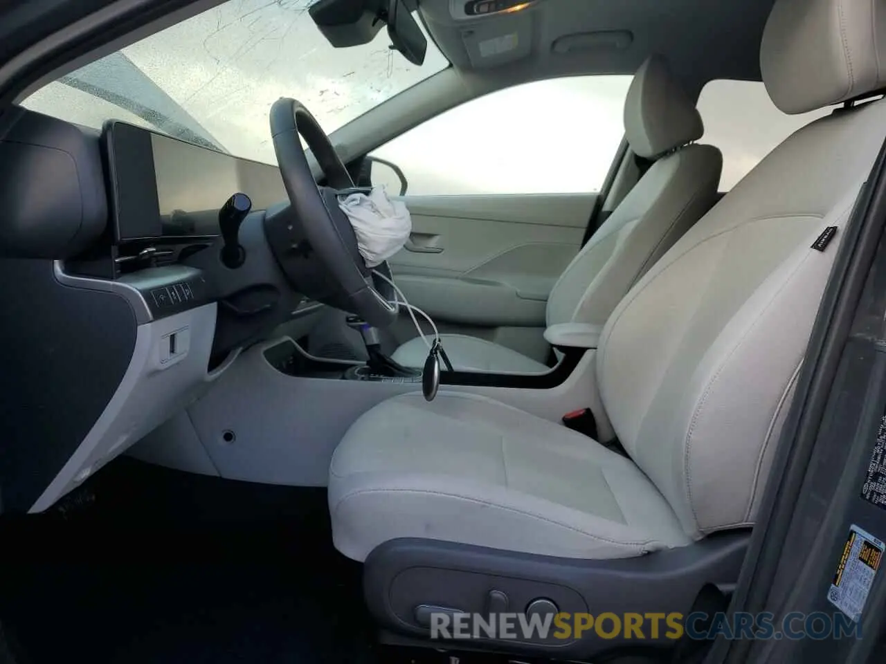 7 Photograph of a damaged car KM8HB3AB2RU095418 HYUNDAI KONA 2024