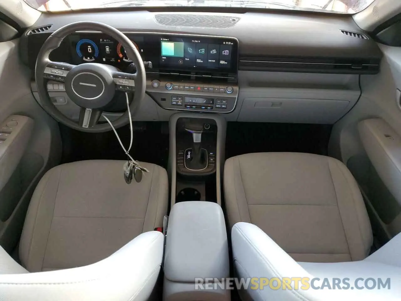 8 Photograph of a damaged car KM8HB3AB3RU102862 HYUNDAI KONA 2024
