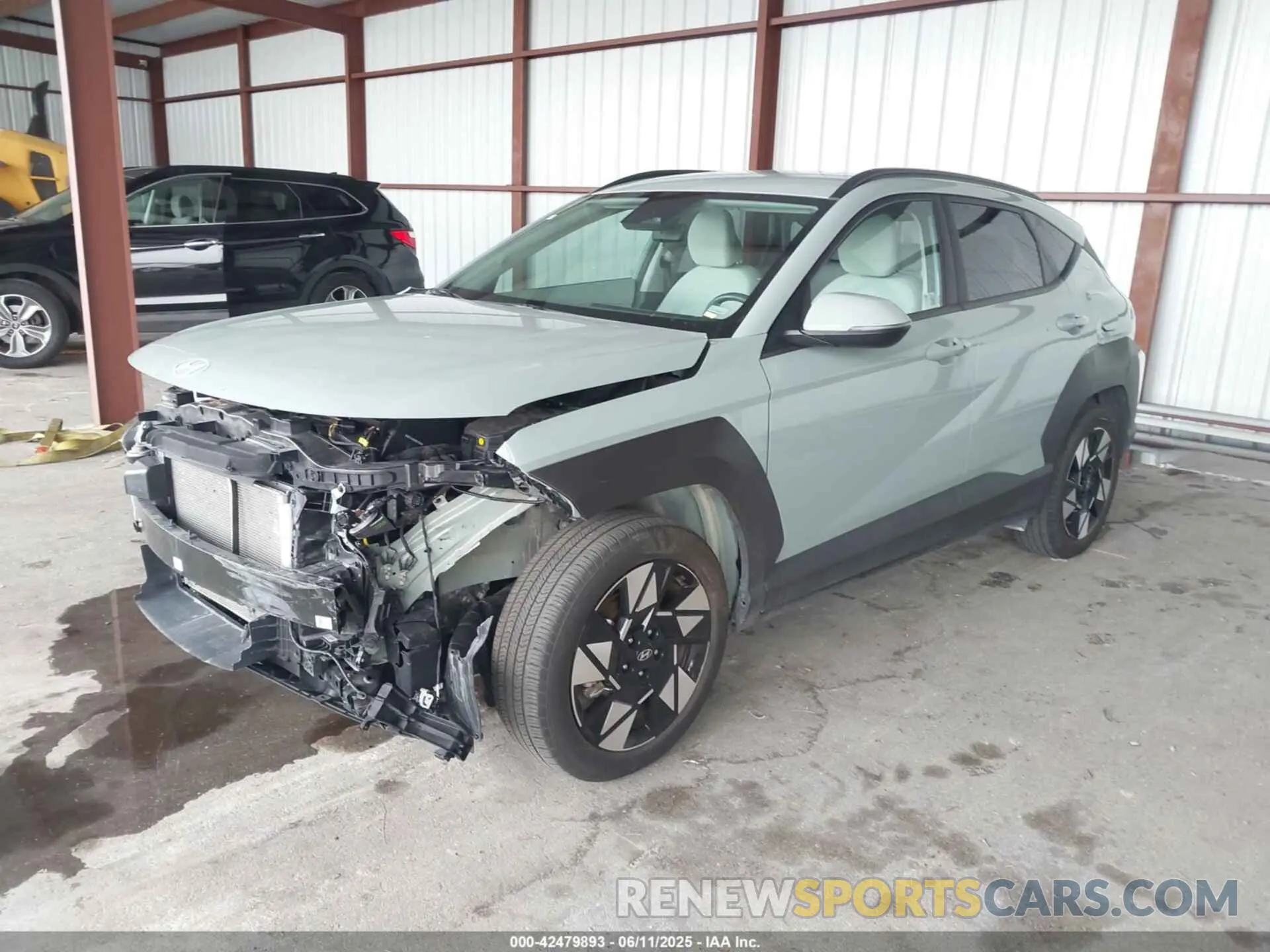 2 Photograph of a damaged car KM8HB3AB3RU171003 HYUNDAI KONA 2024