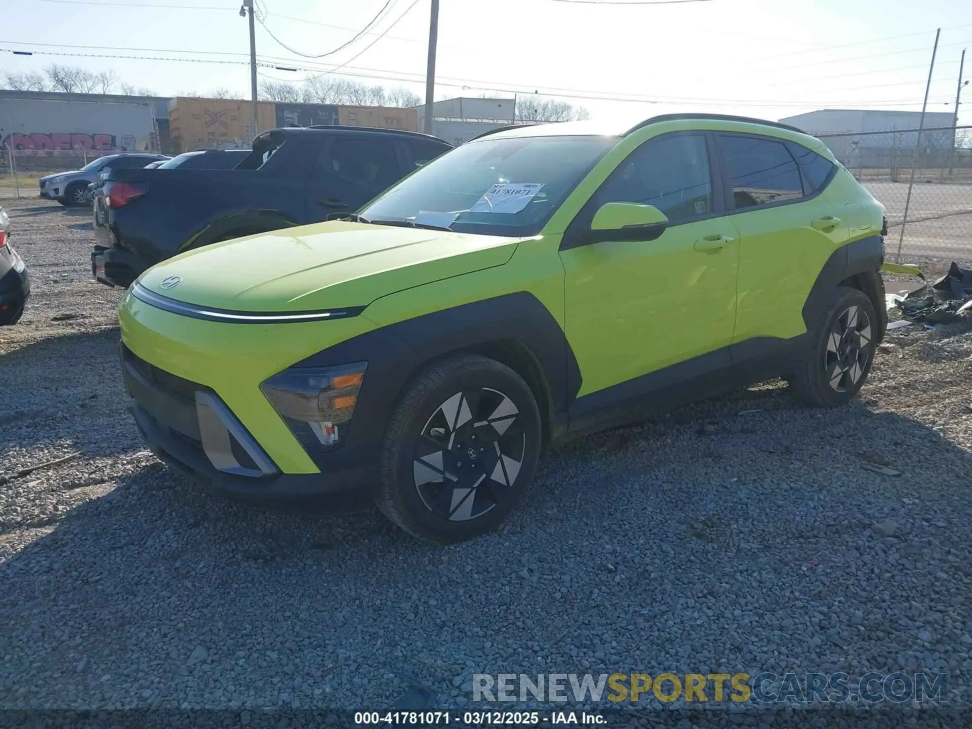 2 Photograph of a damaged car KM8HB3AB4RU056670 HYUNDAI KONA 2024