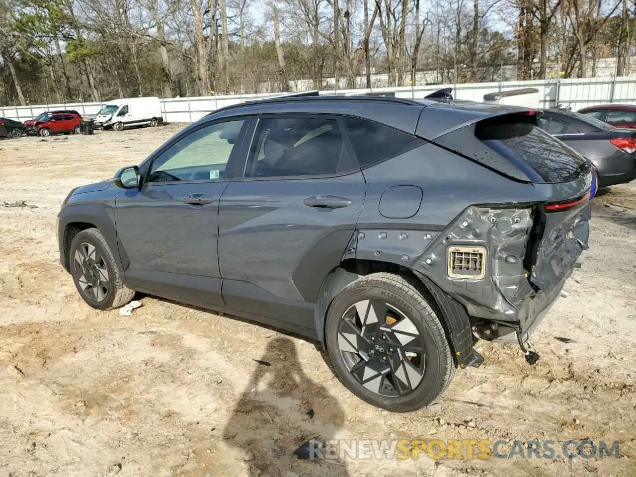 2 Фотография поврежденного автомобиля KM8HB3AB4RU117547 HYUNDAI KONA 2024