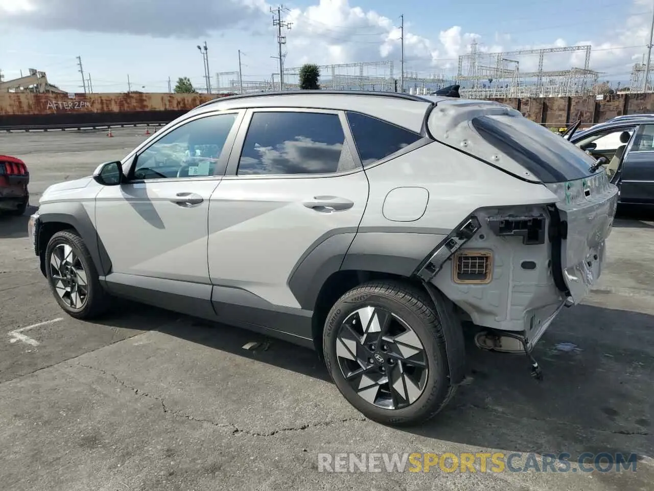 2 Фотография поврежденного автомобиля KM8HB3AB4RU118973 HYUNDAI KONA 2024