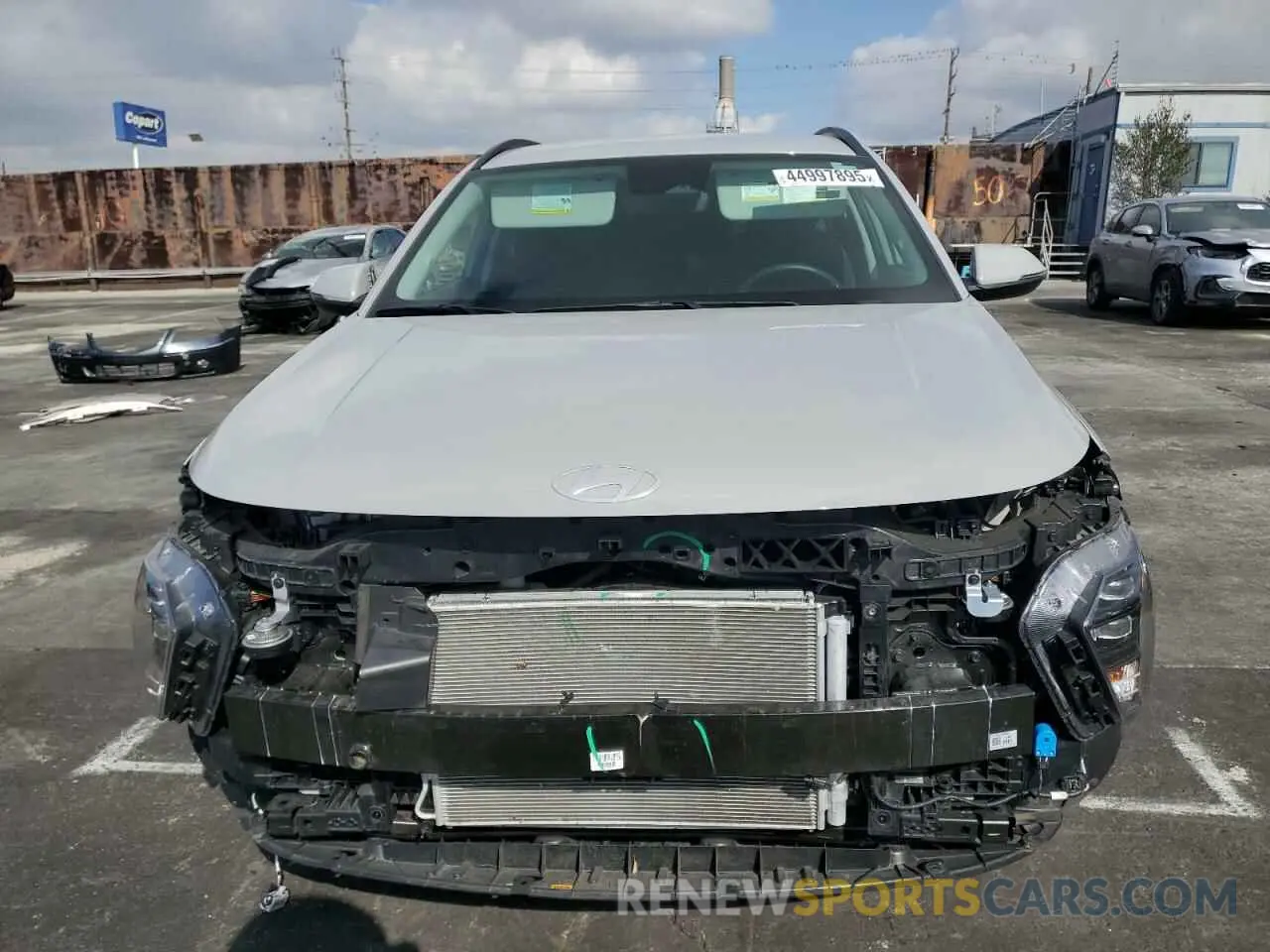 5 Фотография поврежденного автомобиля KM8HB3AB4RU118973 HYUNDAI KONA 2024