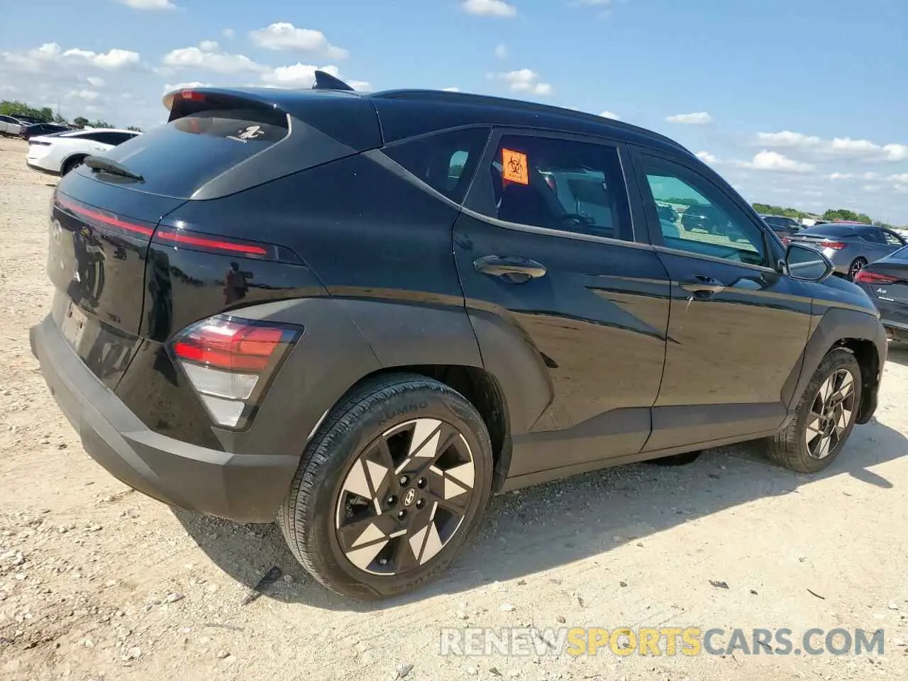 3 Photograph of a damaged car KM8HB3AB5RU052160 HYUNDAI KONA 2024