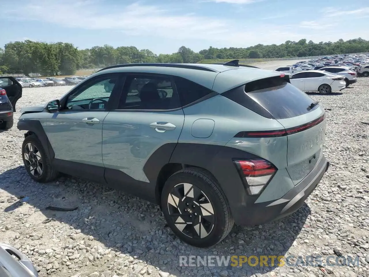2 Photograph of a damaged car KM8HB3AB5RU087104 HYUNDAI KONA 2024