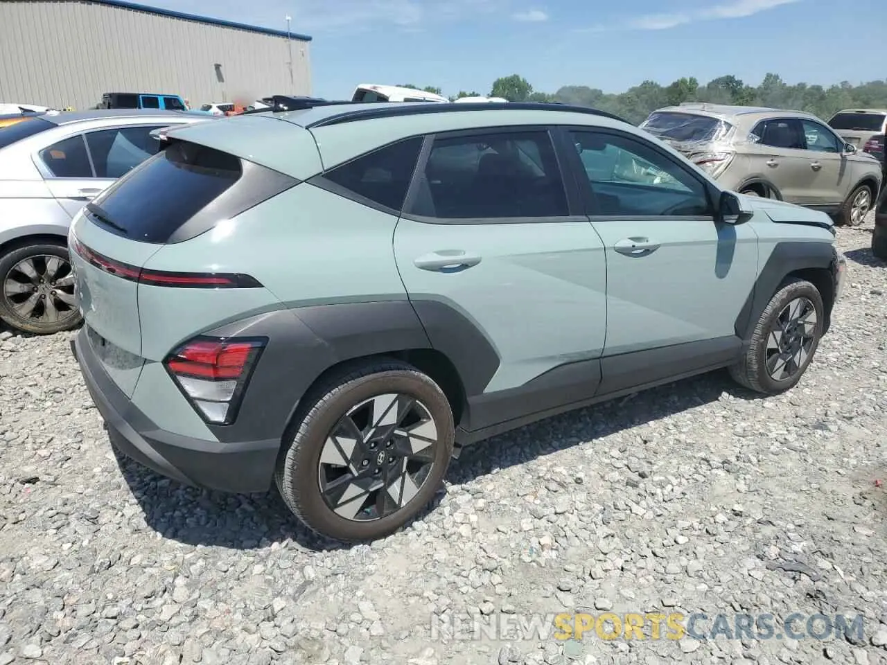 3 Photograph of a damaged car KM8HB3AB5RU087104 HYUNDAI KONA 2024