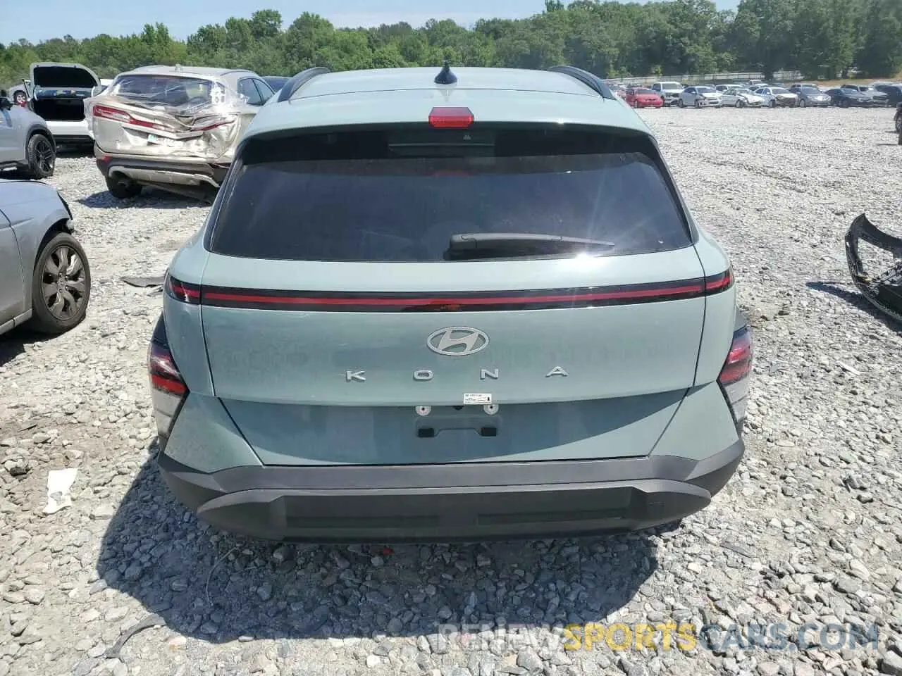 6 Photograph of a damaged car KM8HB3AB5RU087104 HYUNDAI KONA 2024