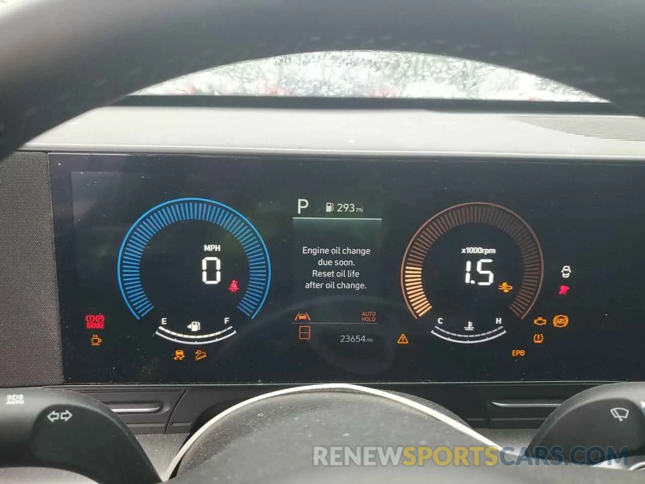 9 Photograph of a damaged car KM8HB3AB5RU087104 HYUNDAI KONA 2024