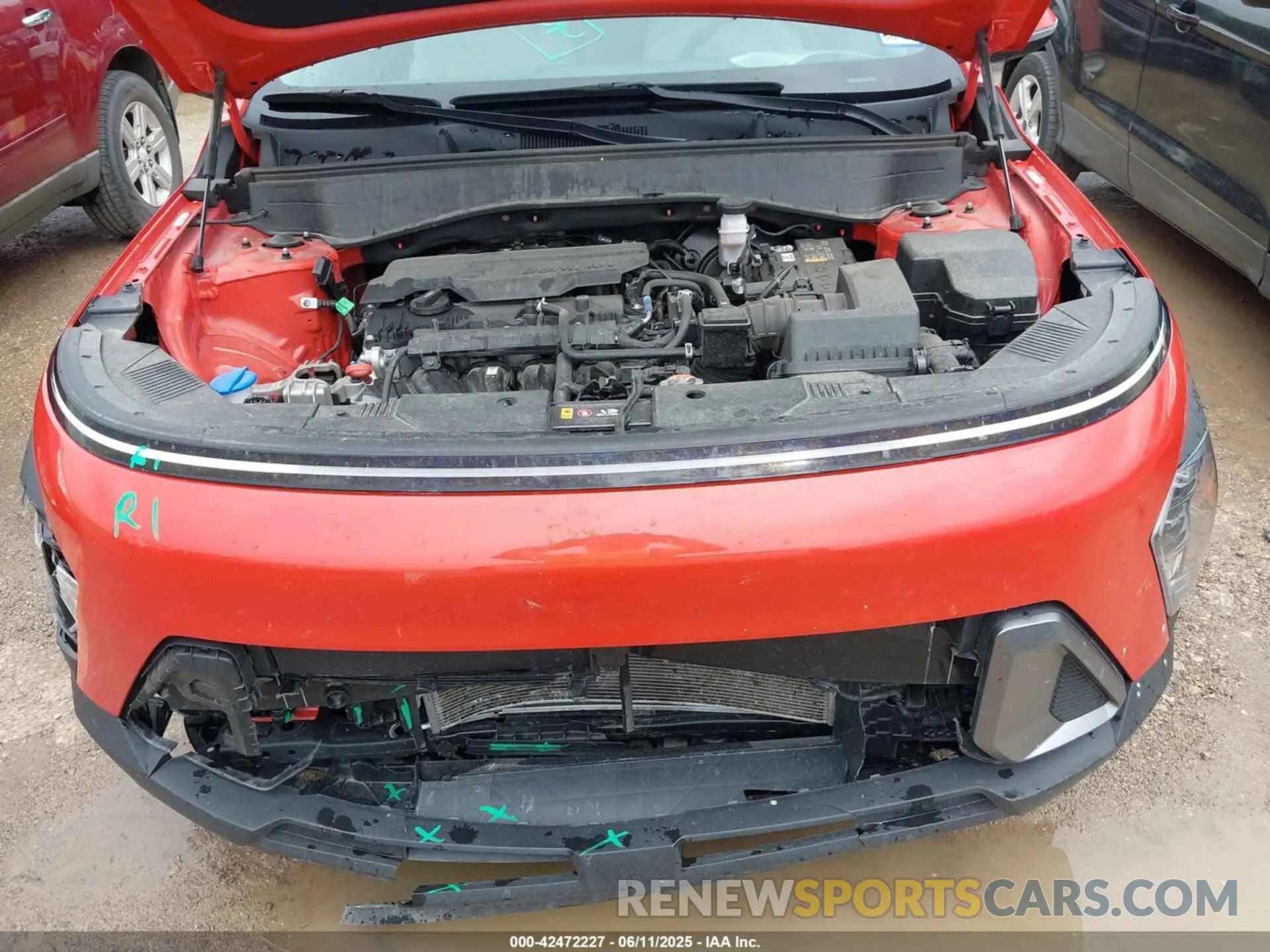 10 Photograph of a damaged car KM8HB3AB6RU170685 HYUNDAI KONA 2024