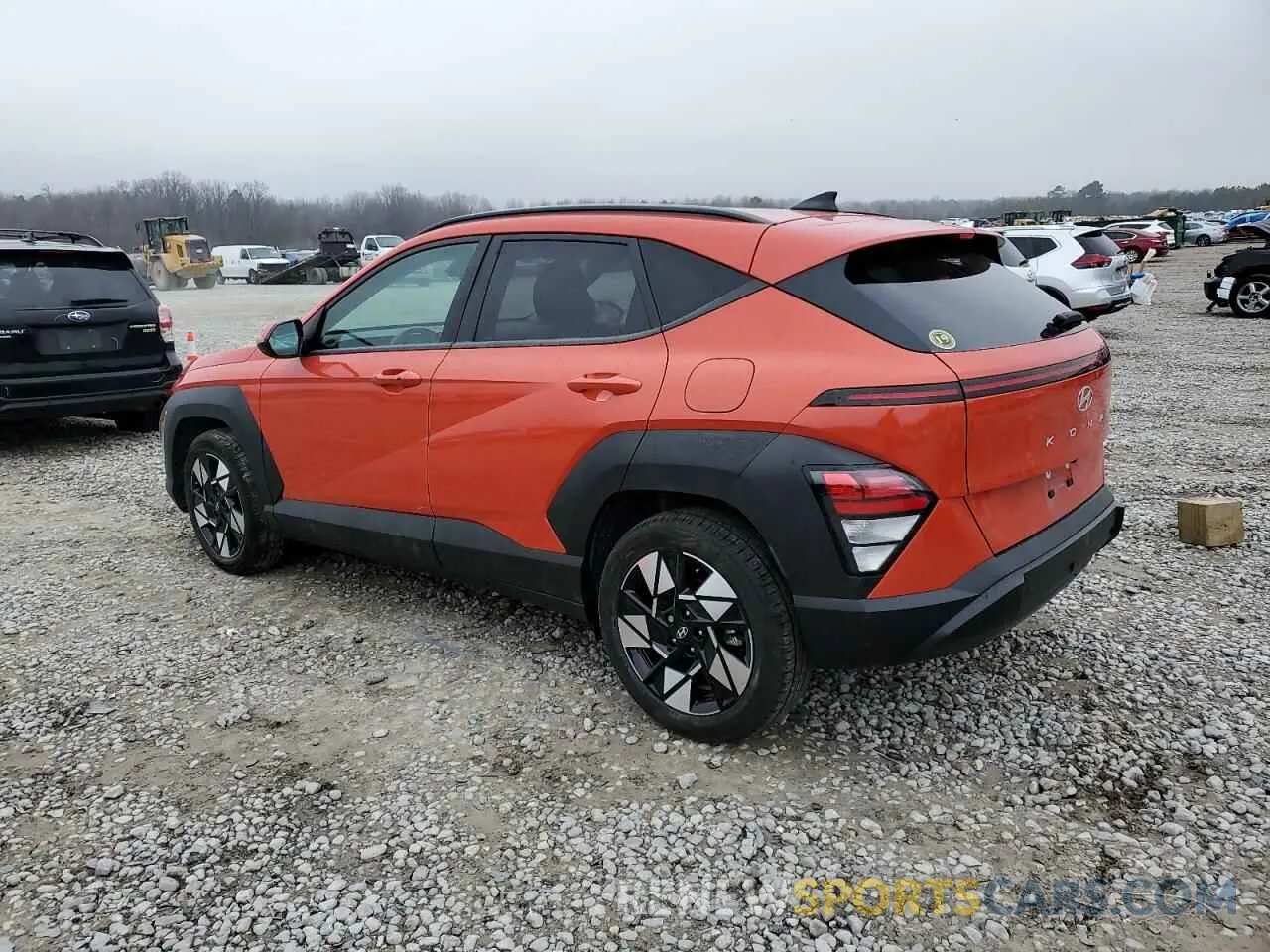 2 Фотография поврежденного автомобиля KM8HB3AB7RU052676 HYUNDAI KONA 2024