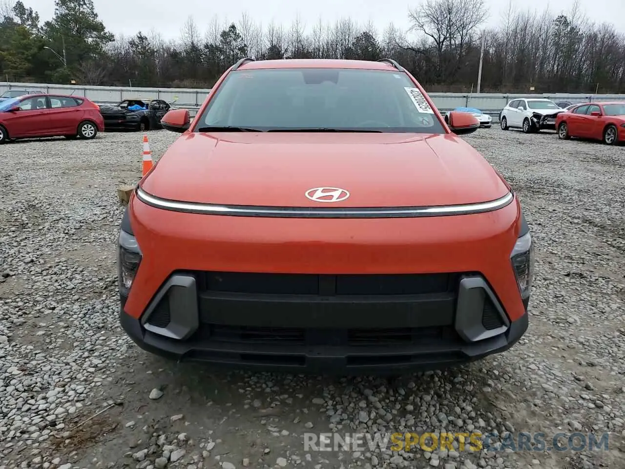 5 Фотография поврежденного автомобиля KM8HB3AB7RU052676 HYUNDAI KONA 2024