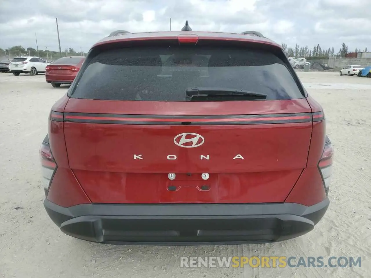 6 Фотография поврежденного автомобиля KM8HB3AB7RU104064 HYUNDAI KONA 2024