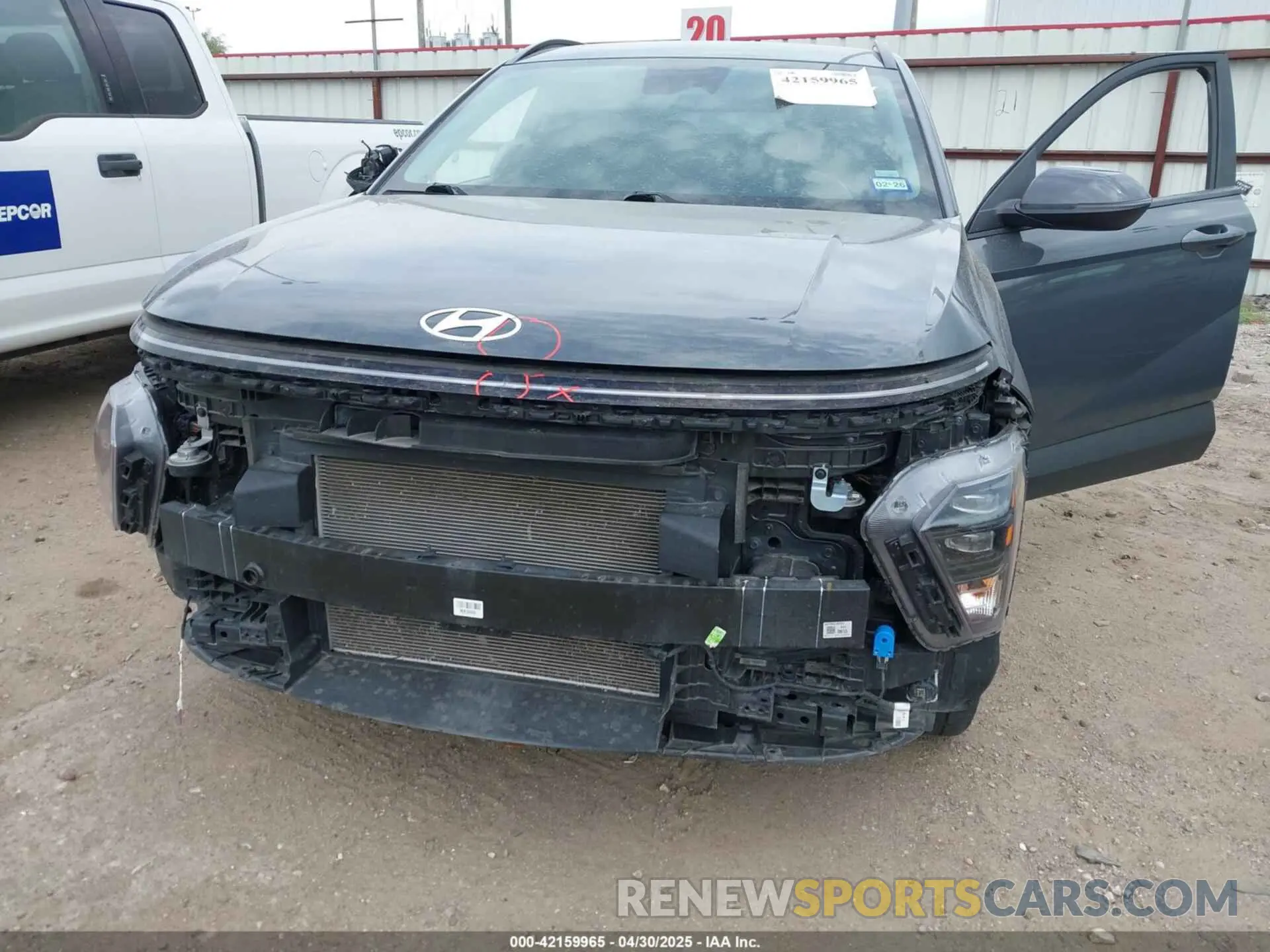 6 Фотография поврежденного автомобиля KM8HB3AB7RU123570 HYUNDAI KONA 2024