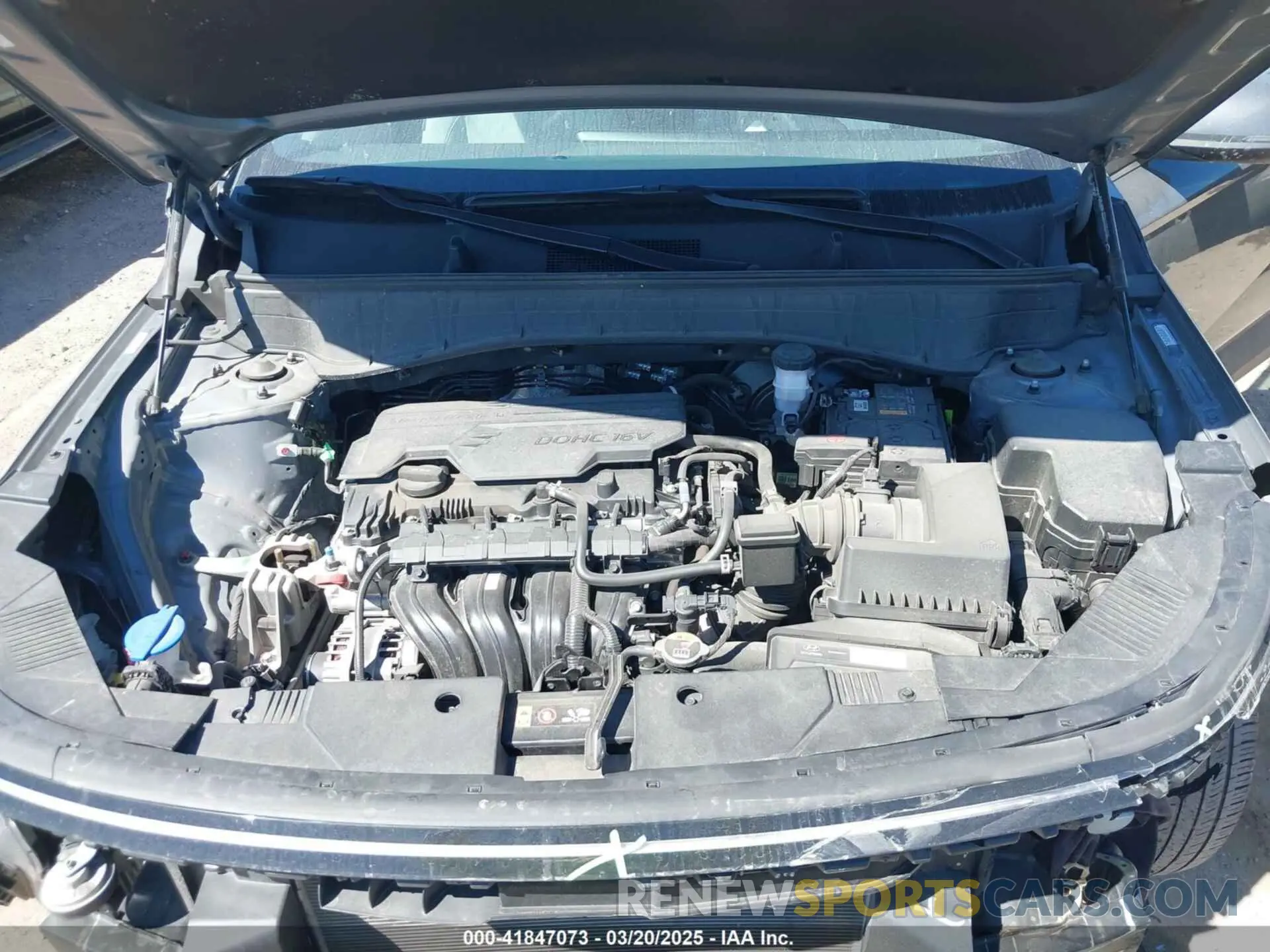 10 Photograph of a damaged car KM8HB3AB7RU145181 HYUNDAI KONA 2024