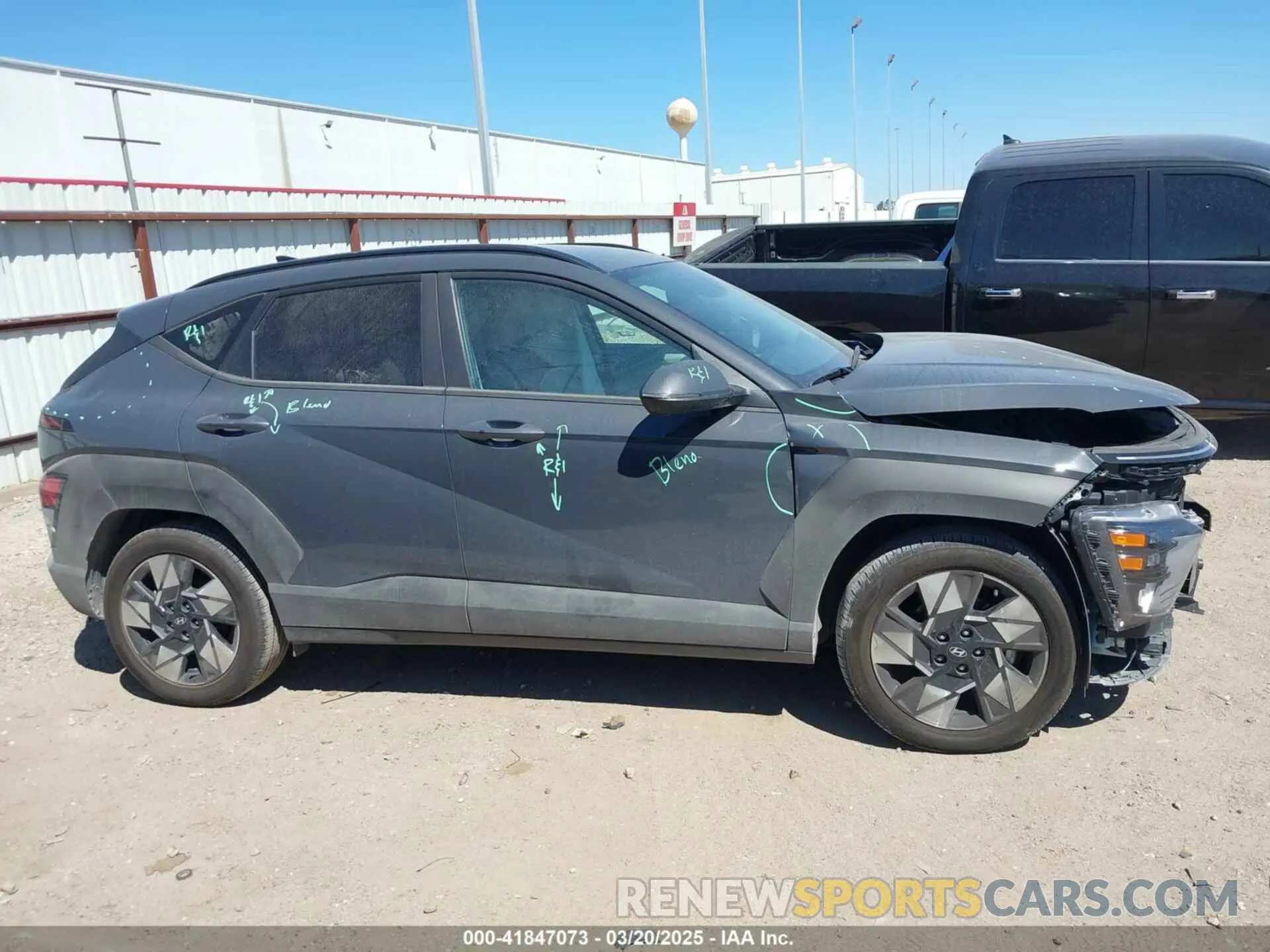 13 Photograph of a damaged car KM8HB3AB7RU145181 HYUNDAI KONA 2024