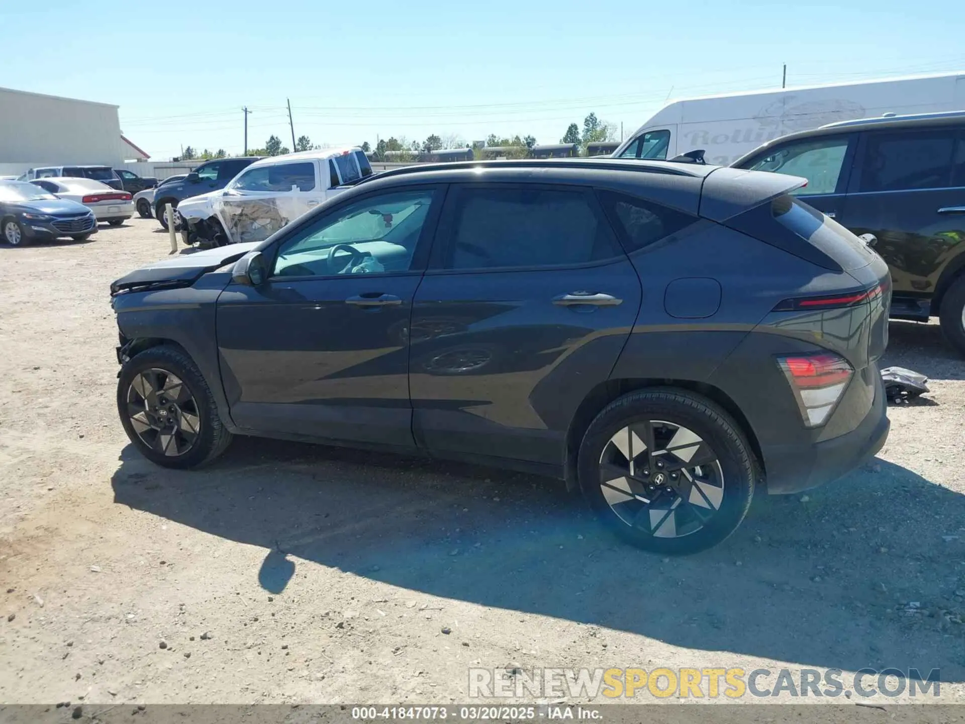 14 Photograph of a damaged car KM8HB3AB7RU145181 HYUNDAI KONA 2024