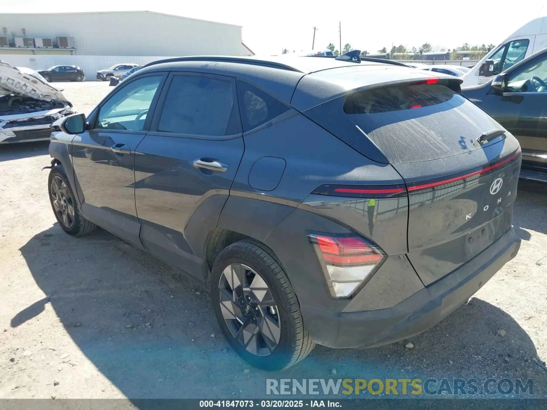 3 Photograph of a damaged car KM8HB3AB7RU145181 HYUNDAI KONA 2024