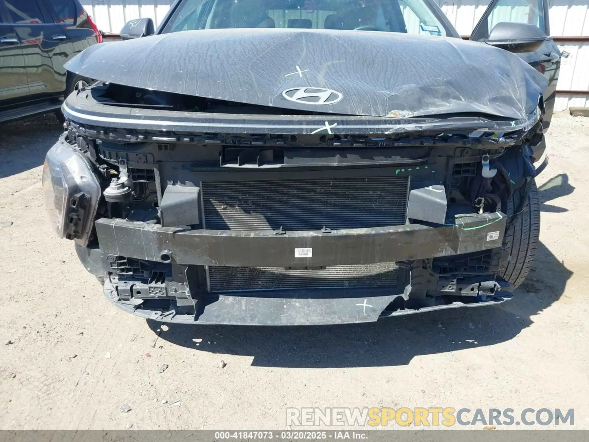 6 Photograph of a damaged car KM8HB3AB7RU145181 HYUNDAI KONA 2024
