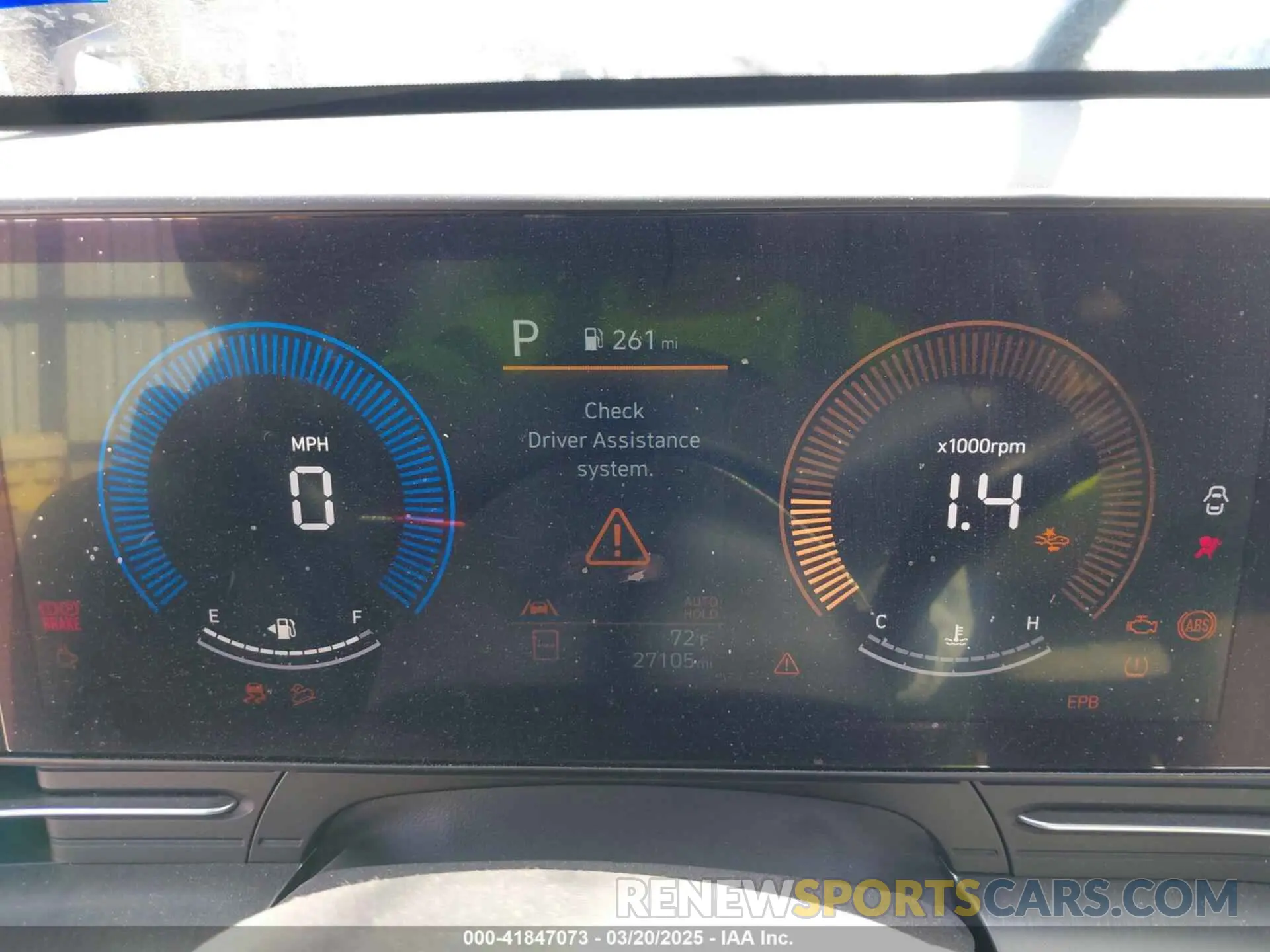 7 Photograph of a damaged car KM8HB3AB7RU145181 HYUNDAI KONA 2024