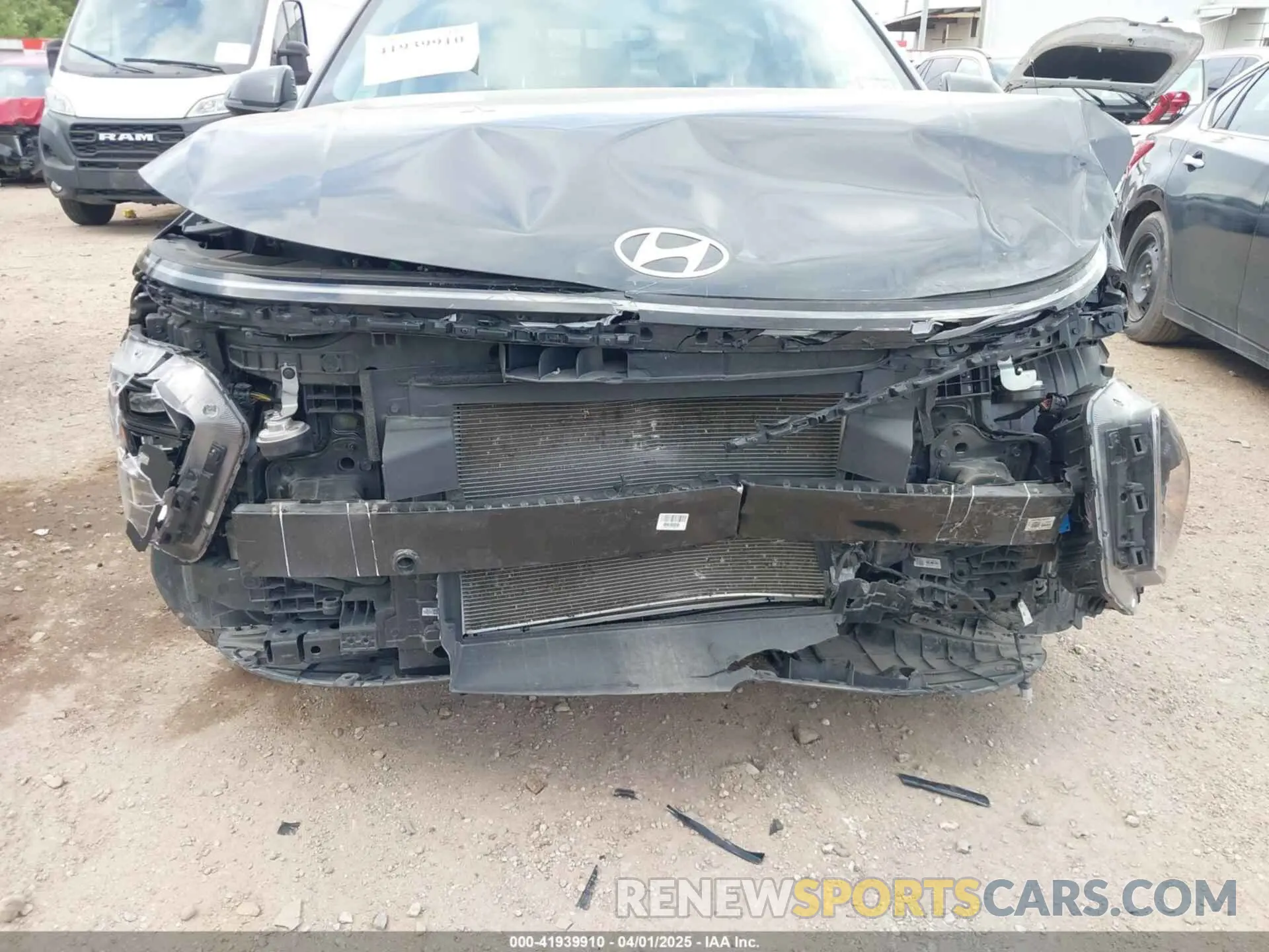 6 Фотография поврежденного автомобиля KM8HB3AB7RU145407 HYUNDAI KONA 2024
