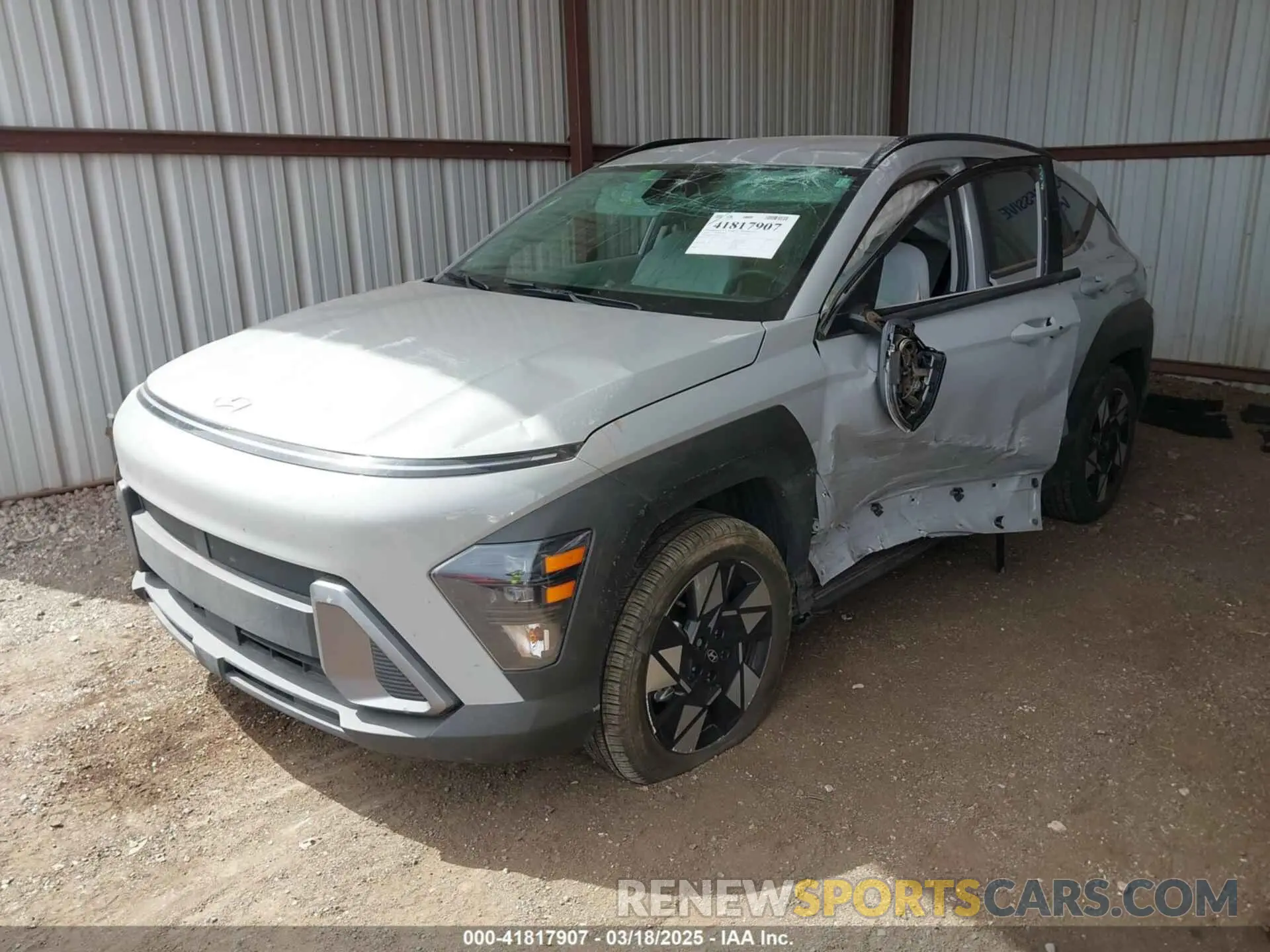 2 Фотография поврежденного автомобиля KM8HB3AB7RU178360 HYUNDAI KONA 2024