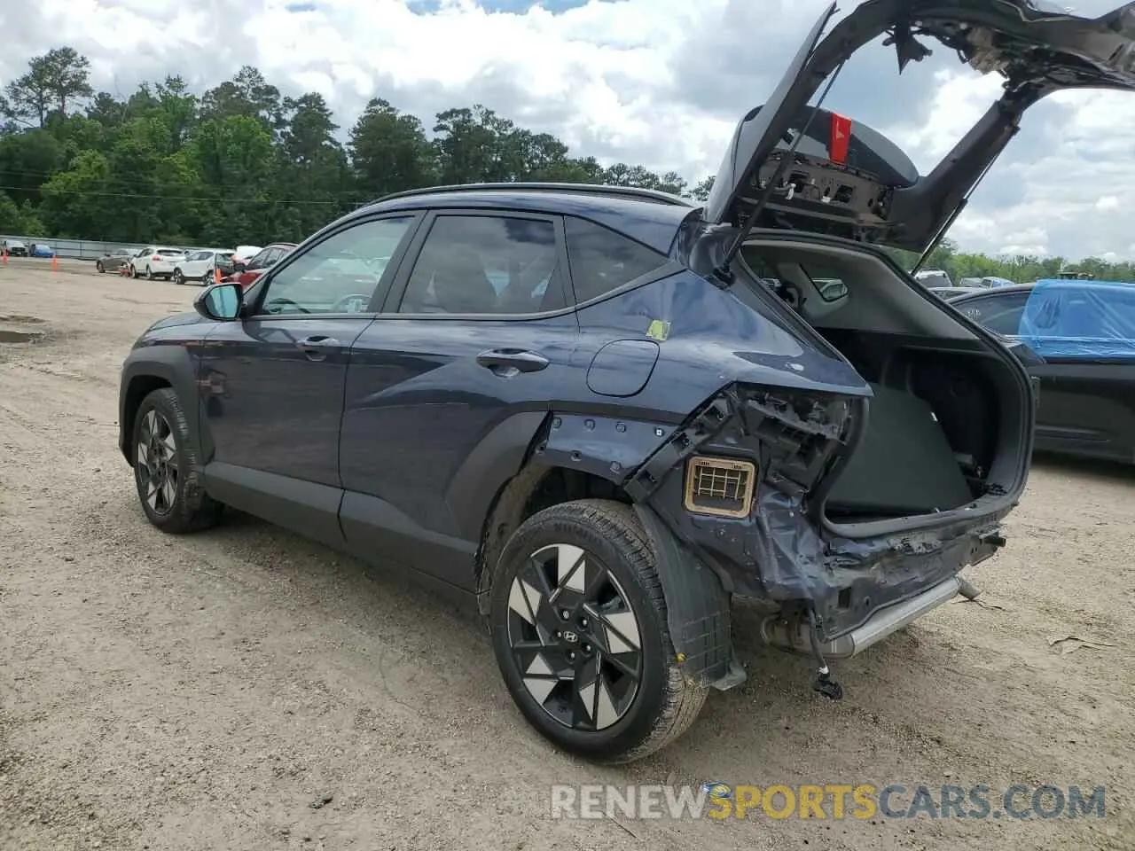 2 Photograph of a damaged car KM8HB3AB8RU140507 HYUNDAI KONA 2024