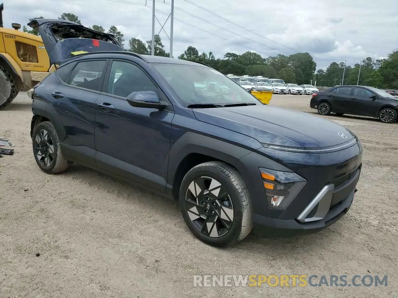 4 Photograph of a damaged car KM8HB3AB8RU140507 HYUNDAI KONA 2024