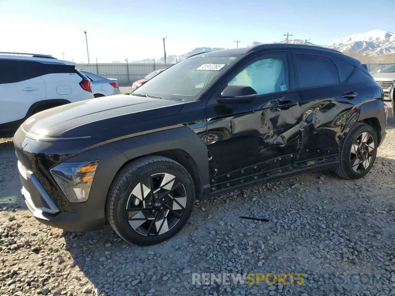1 Фотография поврежденного автомобиля KM8HB3AB9RU085825 HYUNDAI KONA 2024