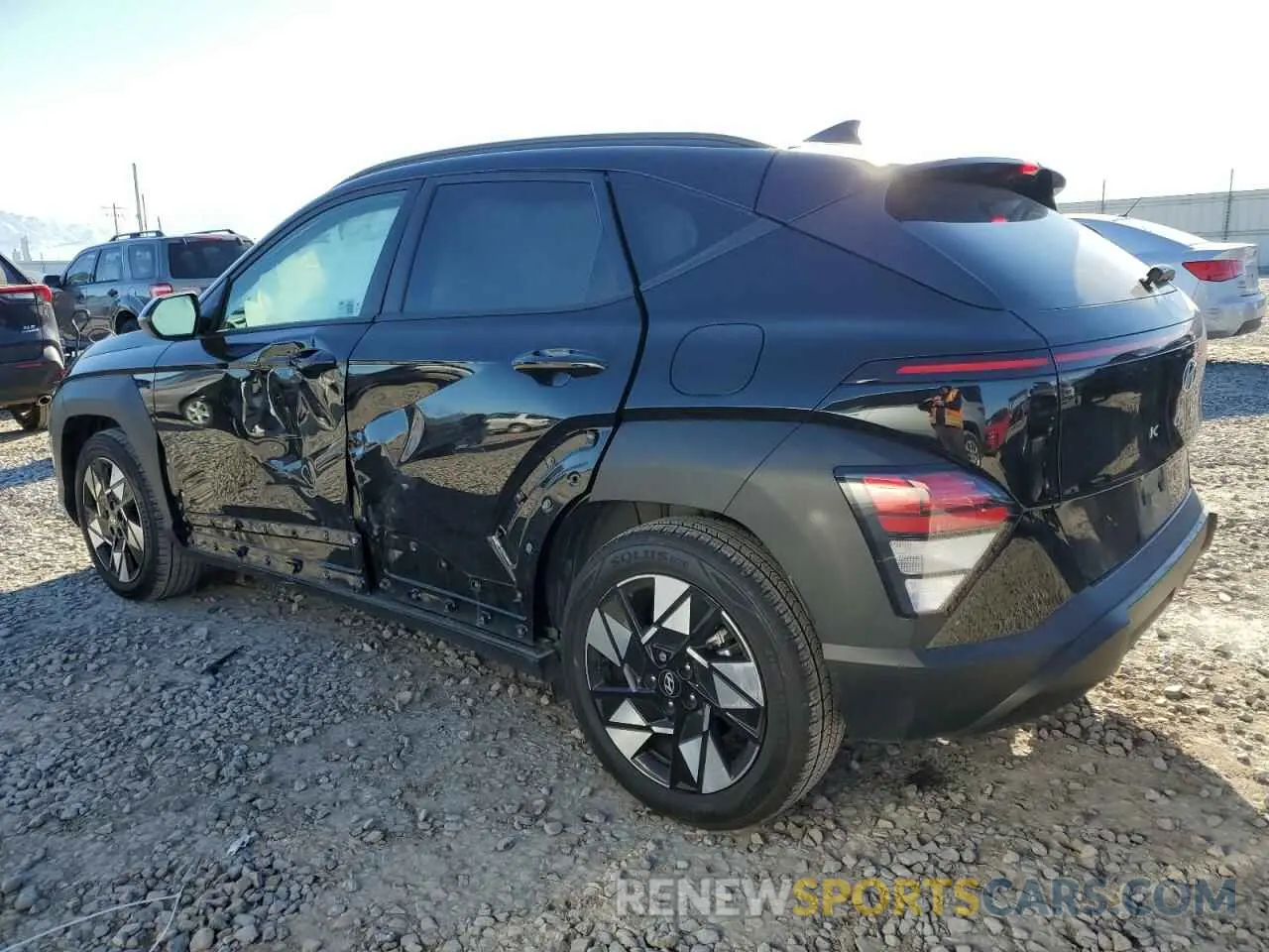 2 Фотография поврежденного автомобиля KM8HB3AB9RU085825 HYUNDAI KONA 2024