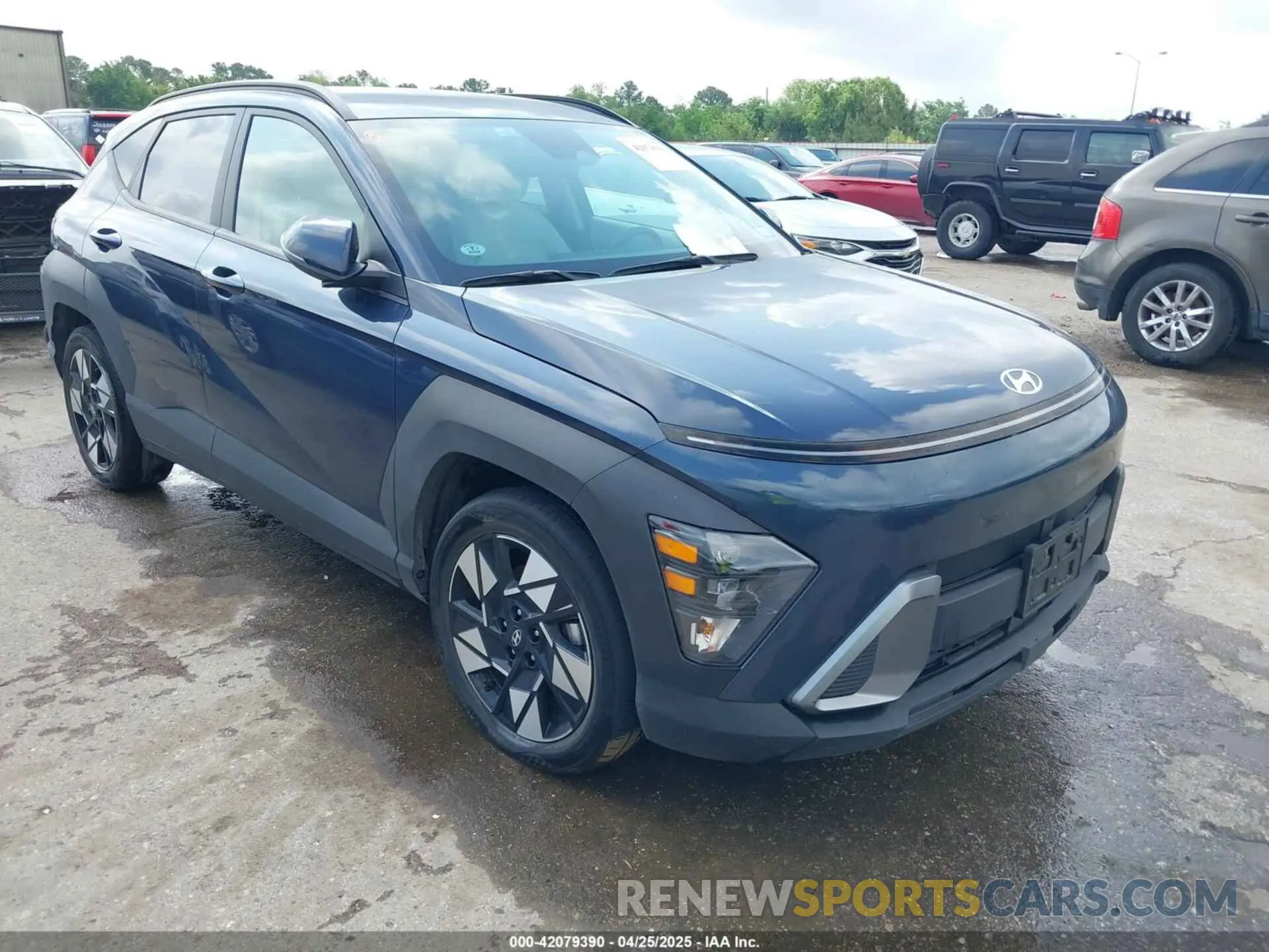 1 Фотография поврежденного автомобиля KM8HB3AB9RU086862 HYUNDAI KONA 2024