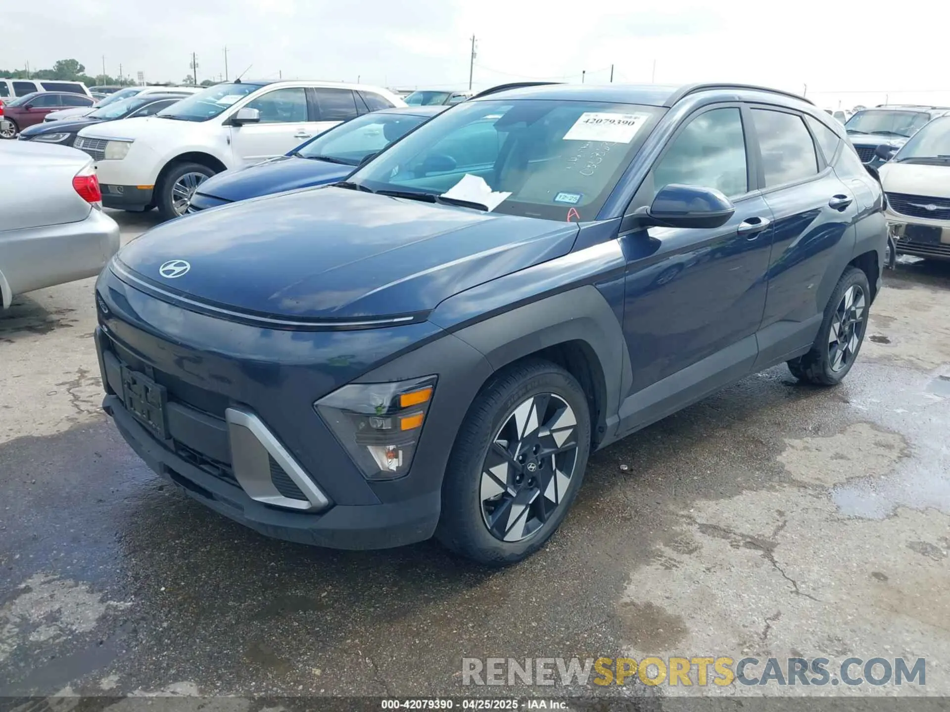 2 Фотография поврежденного автомобиля KM8HB3AB9RU086862 HYUNDAI KONA 2024