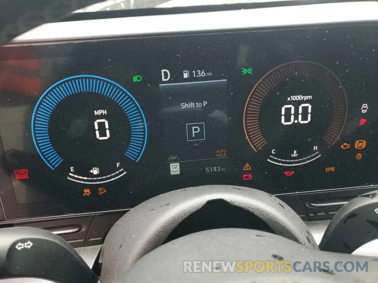 9 Photograph of a damaged car KM8HB3AB9RU097084 HYUNDAI KONA 2024