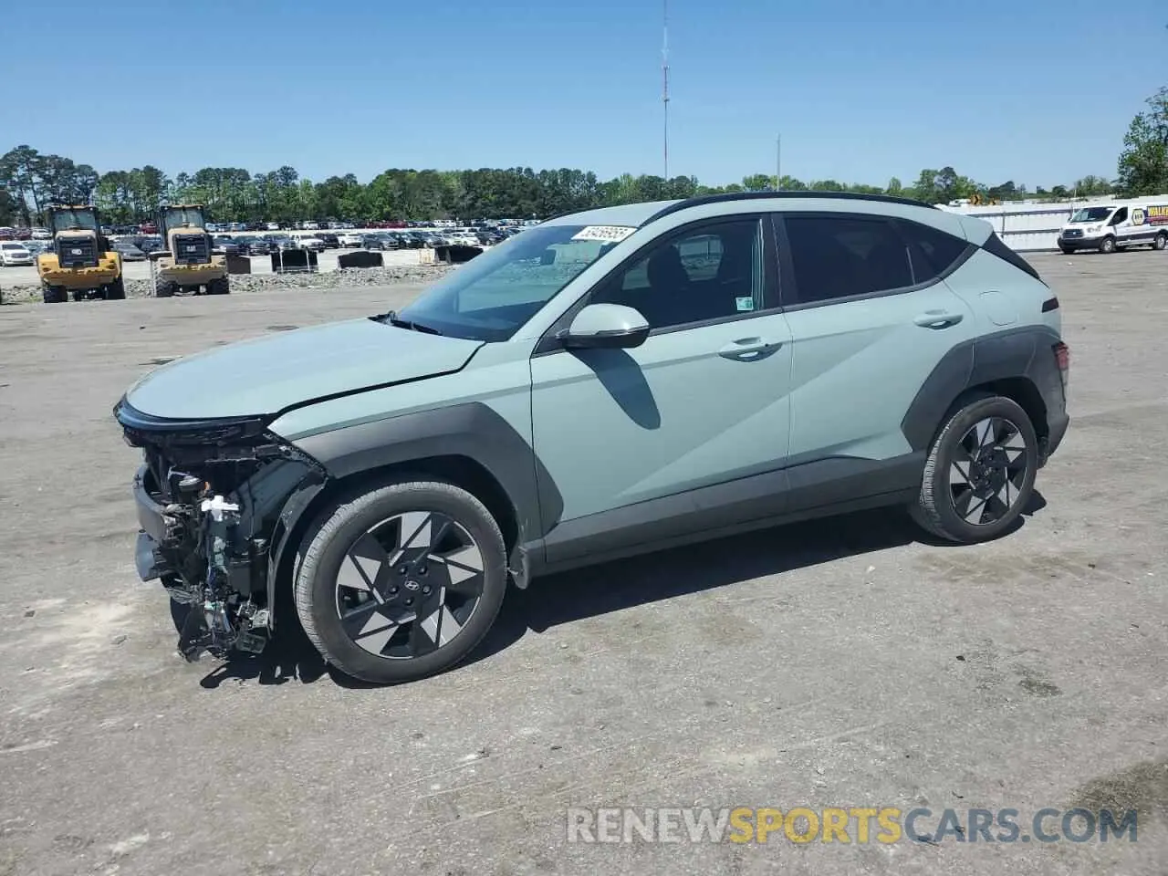 1 Photograph of a damaged car KM8HB3AB9RU181826 HYUNDAI KONA 2024
