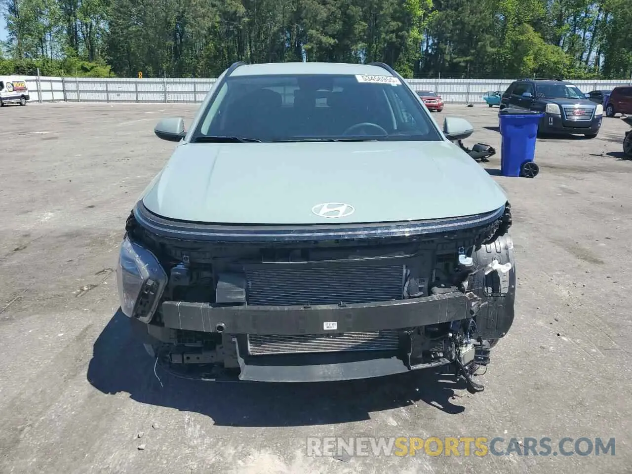 5 Photograph of a damaged car KM8HB3AB9RU181826 HYUNDAI KONA 2024
