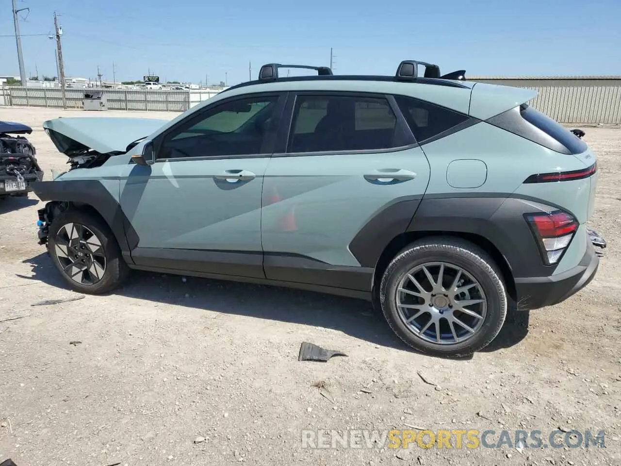 2 Photograph of a damaged car KM8HB3ABXRU056625 HYUNDAI KONA 2024