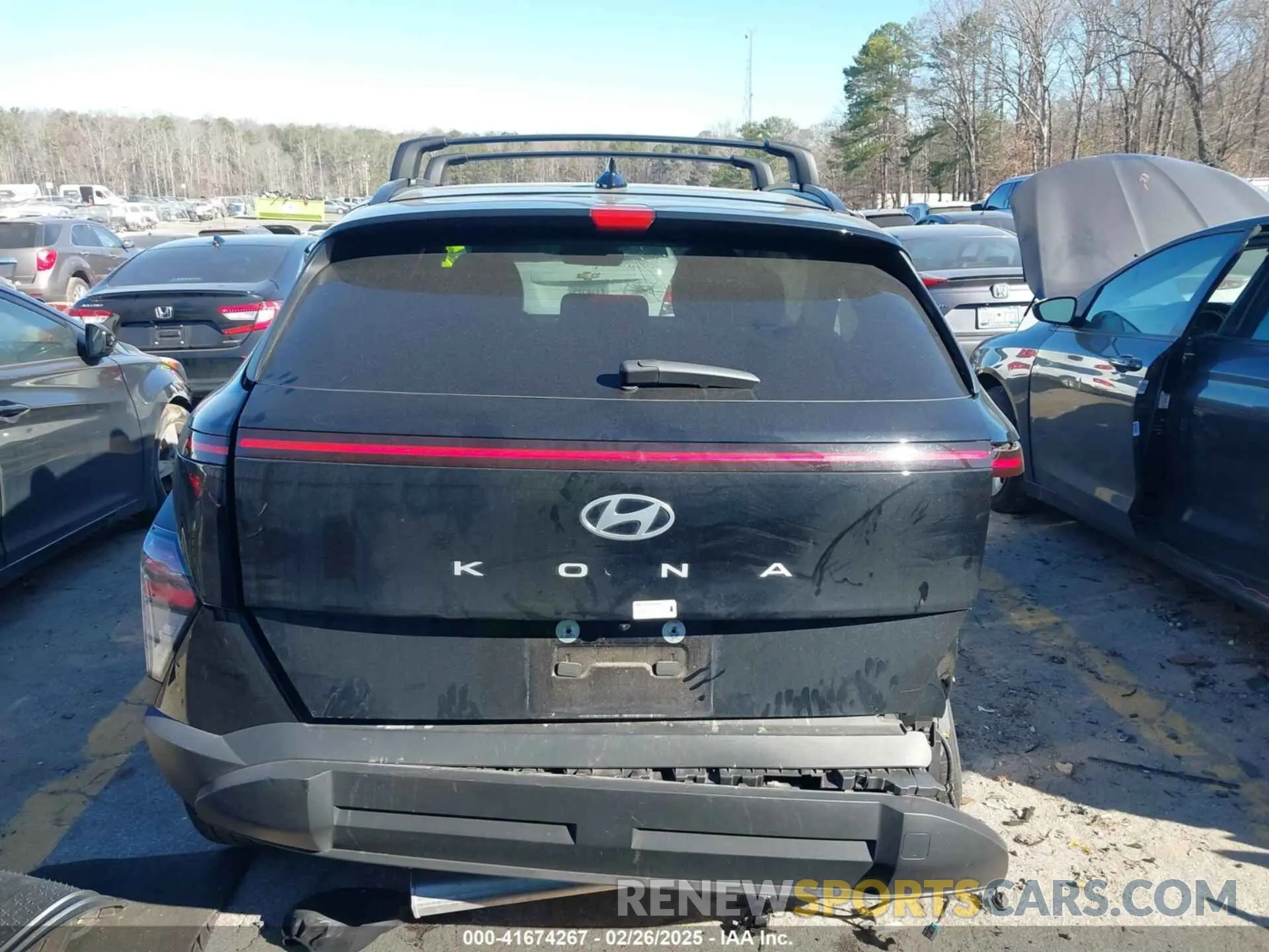 16 Photograph of a damaged car KM8HB3ABXRU081282 HYUNDAI KONA 2024