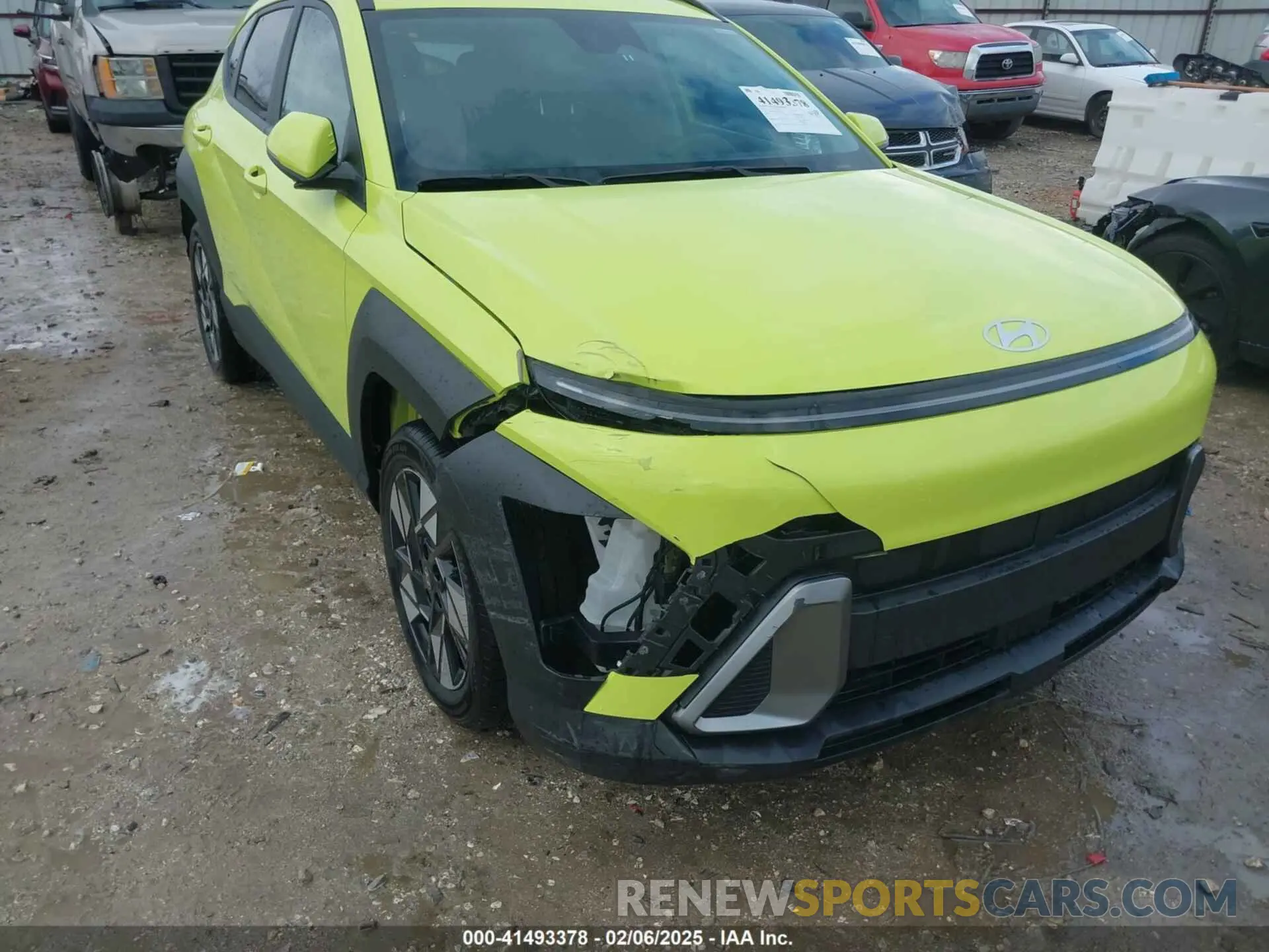6 Photograph of a damaged car KM8HB3ABXRU104978 HYUNDAI KONA 2024