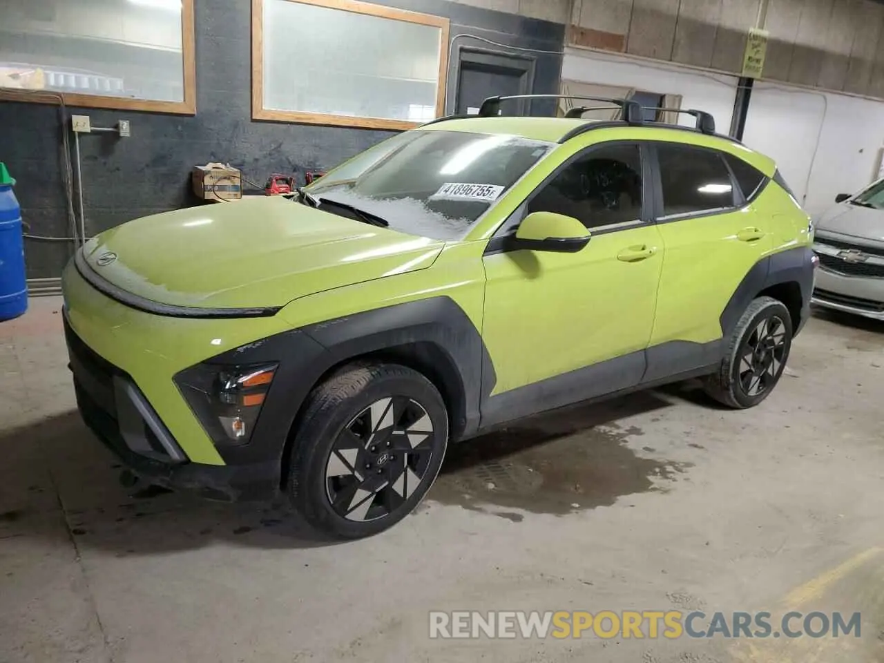1 Photograph of a damaged car KM8HBCAB0RU048520 HYUNDAI KONA 2024