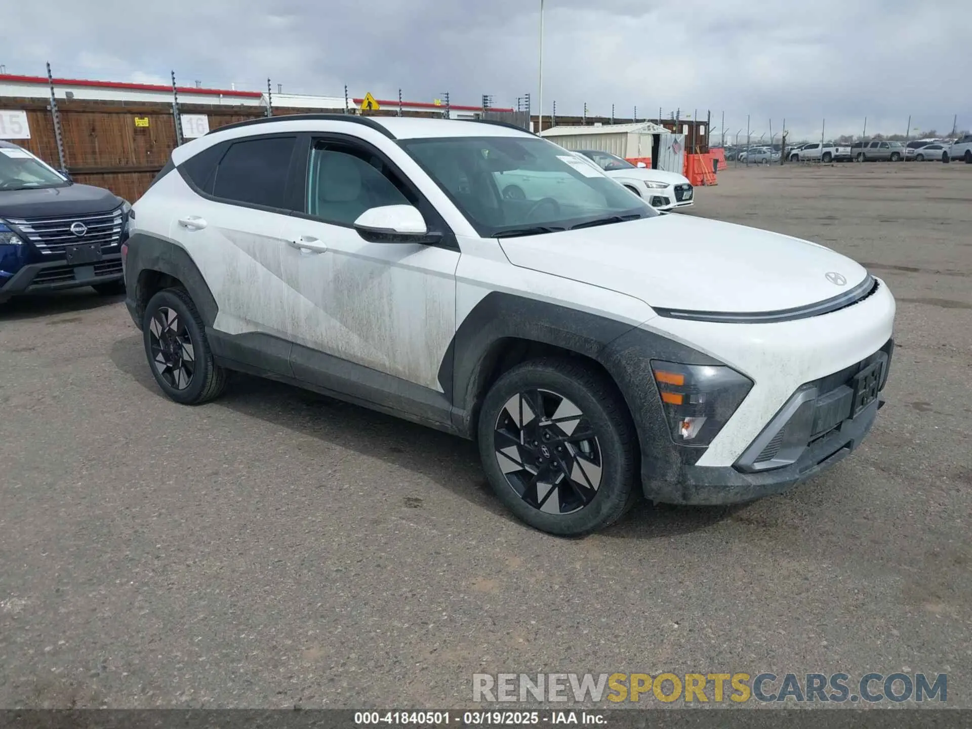 1 Photograph of a damaged car KM8HBCAB0RU179687 HYUNDAI KONA 2024