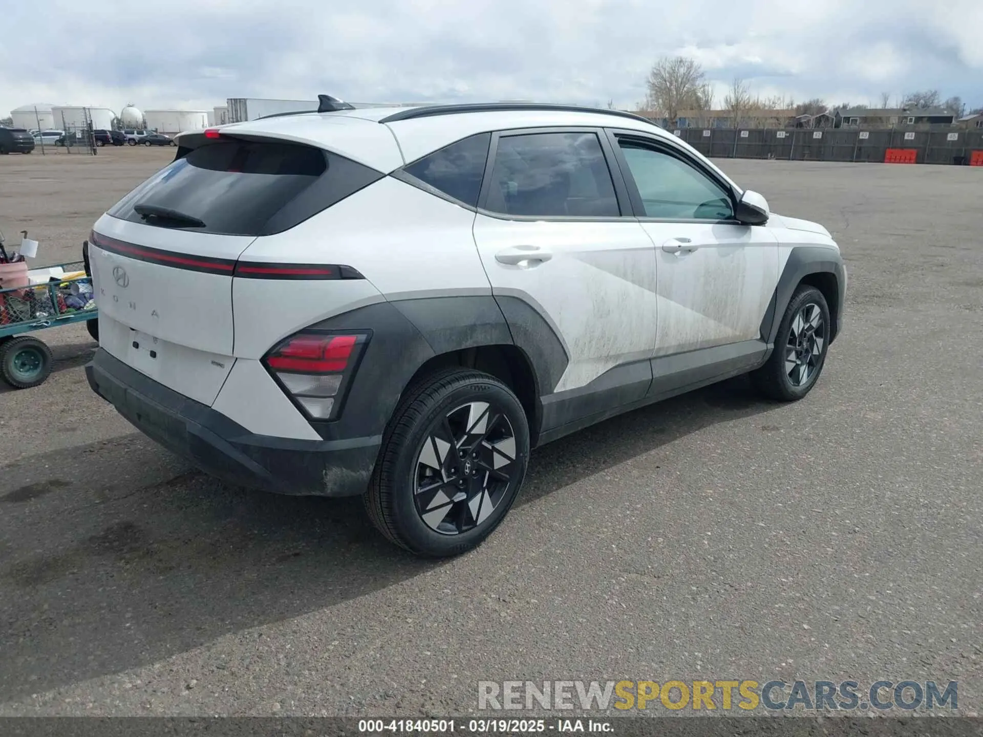 4 Photograph of a damaged car KM8HBCAB0RU179687 HYUNDAI KONA 2024
