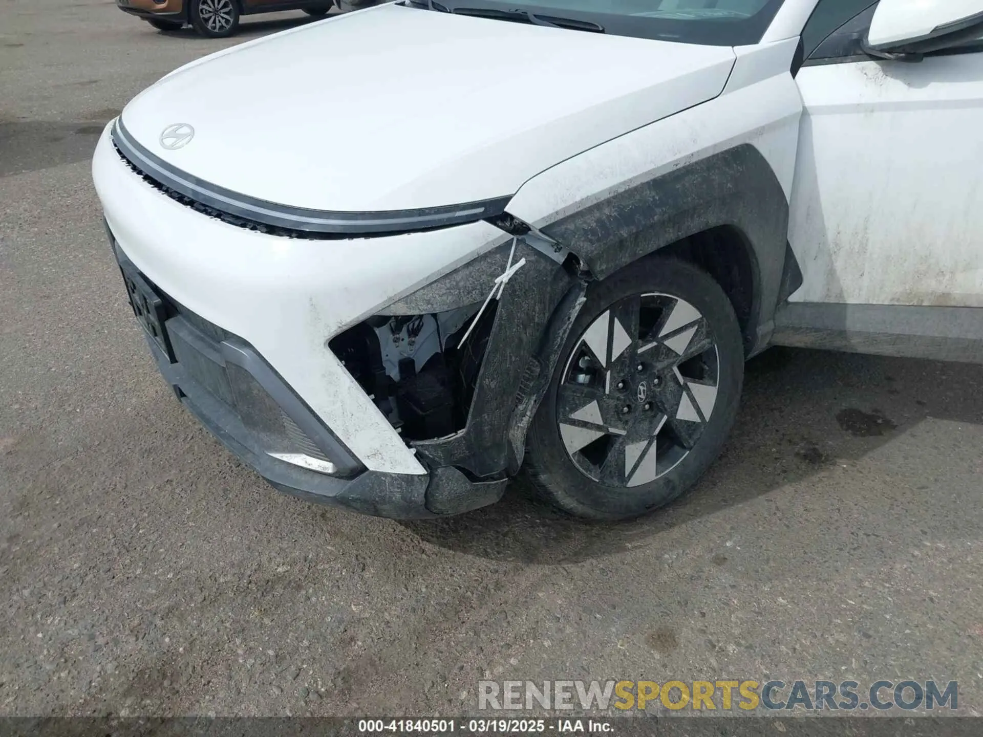 6 Photograph of a damaged car KM8HBCAB0RU179687 HYUNDAI KONA 2024