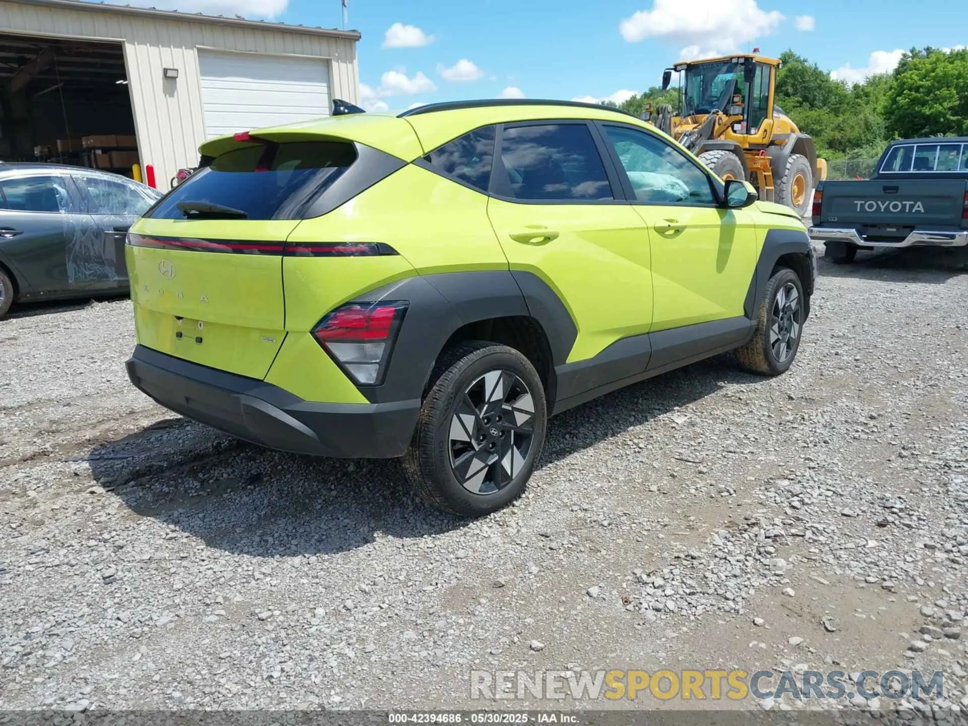 4 Фотография поврежденного автомобиля KM8HBCAB0RU181908 HYUNDAI KONA 2024